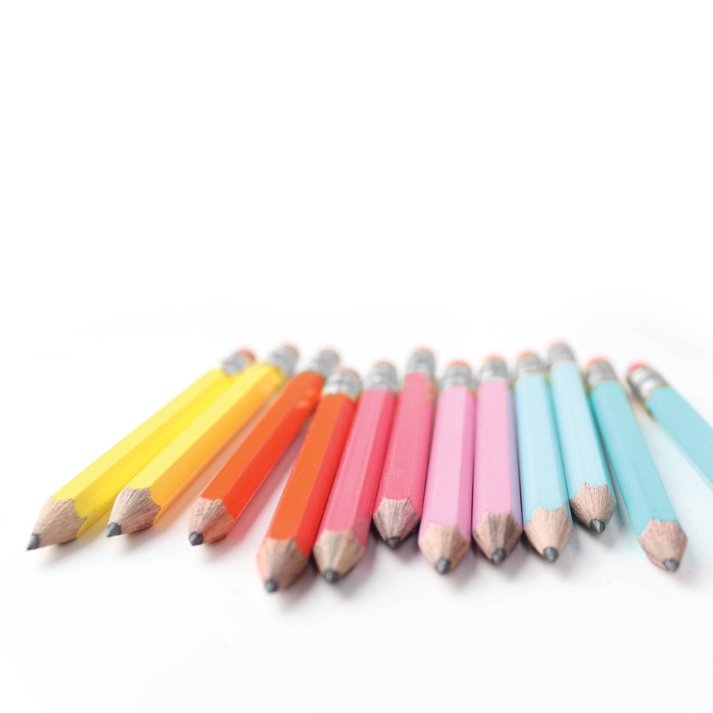 Mini Pencils - Rainbow