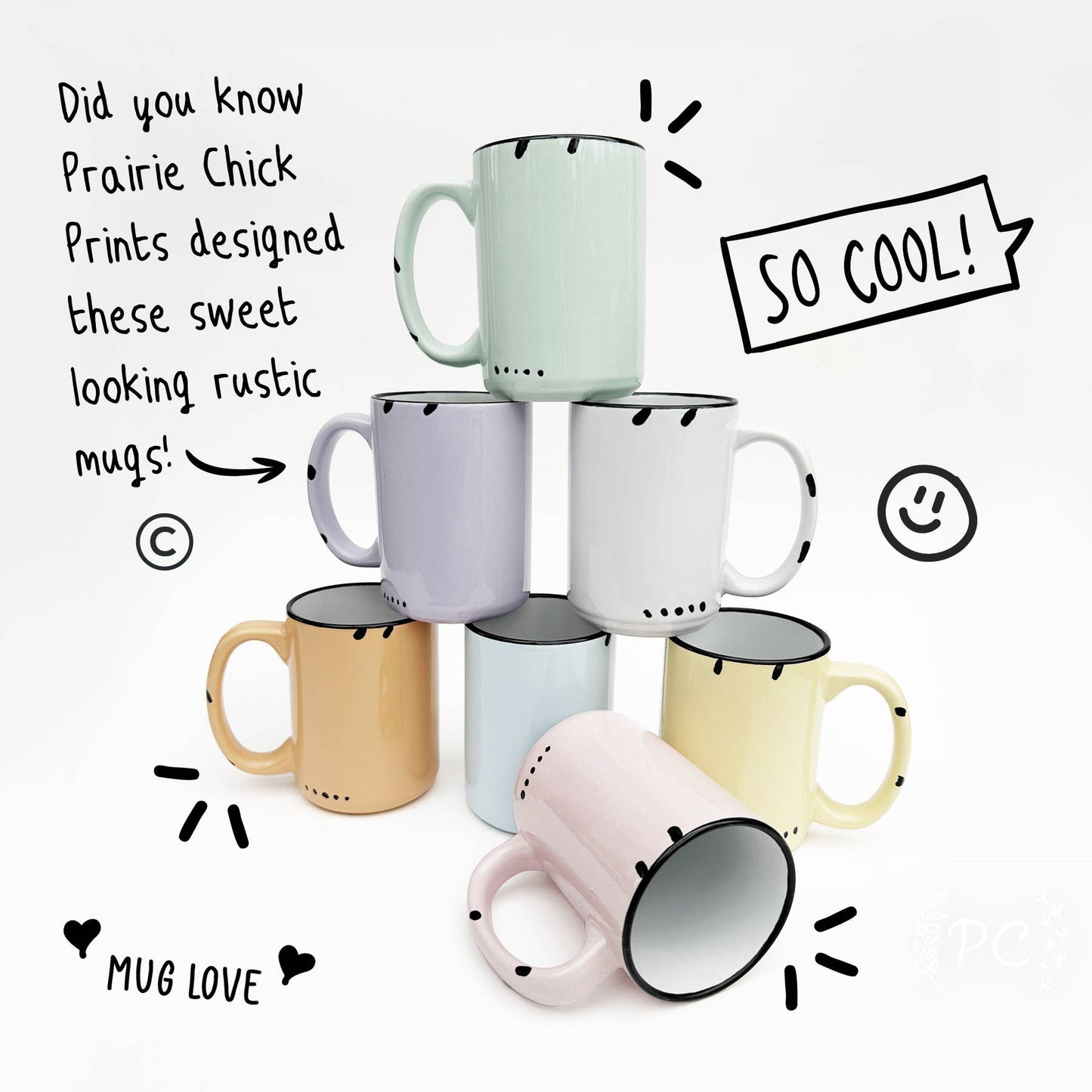 Prairie Chick Cheeky| ceramic mug