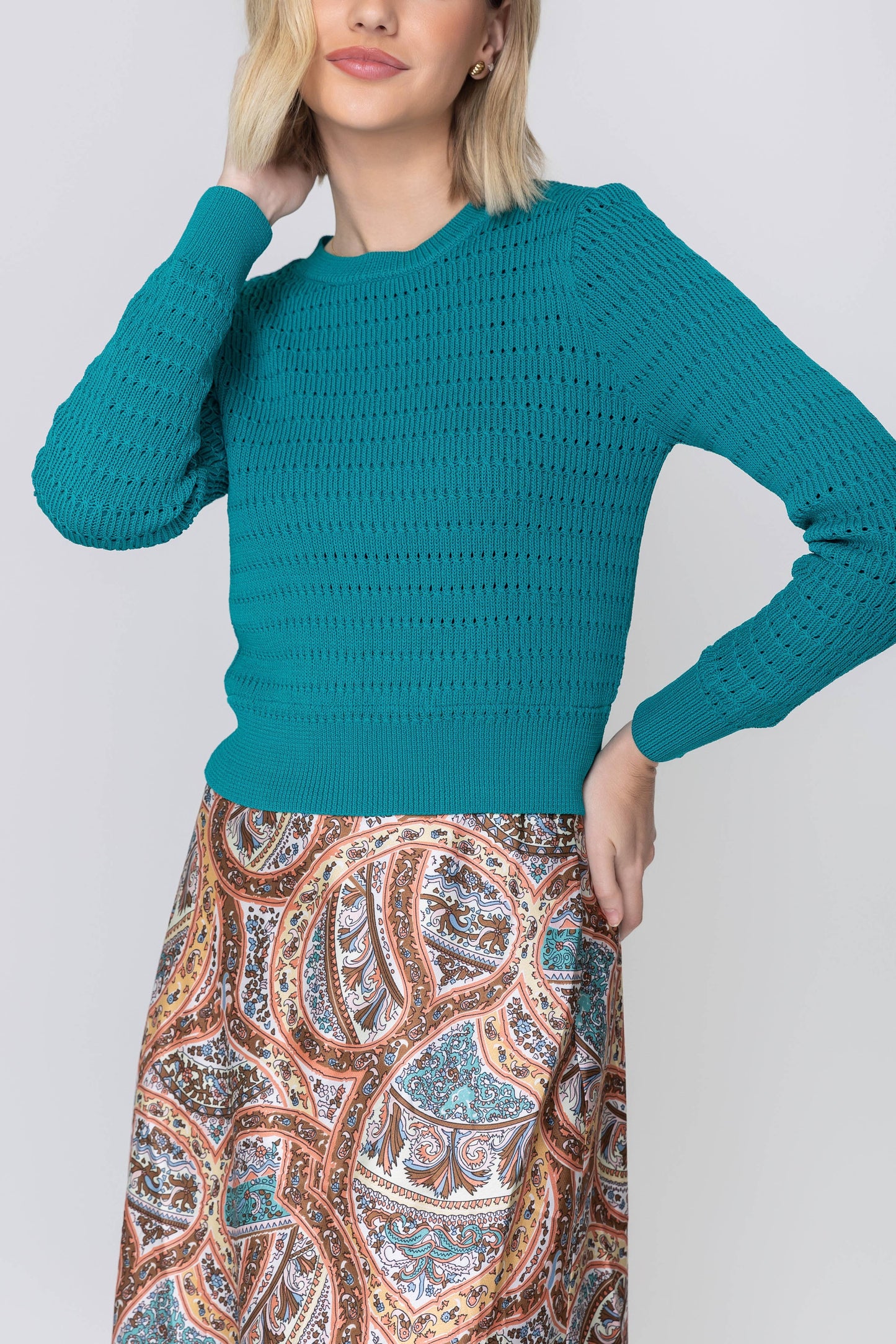 Yakira PAIGE TOP (GREEN)
