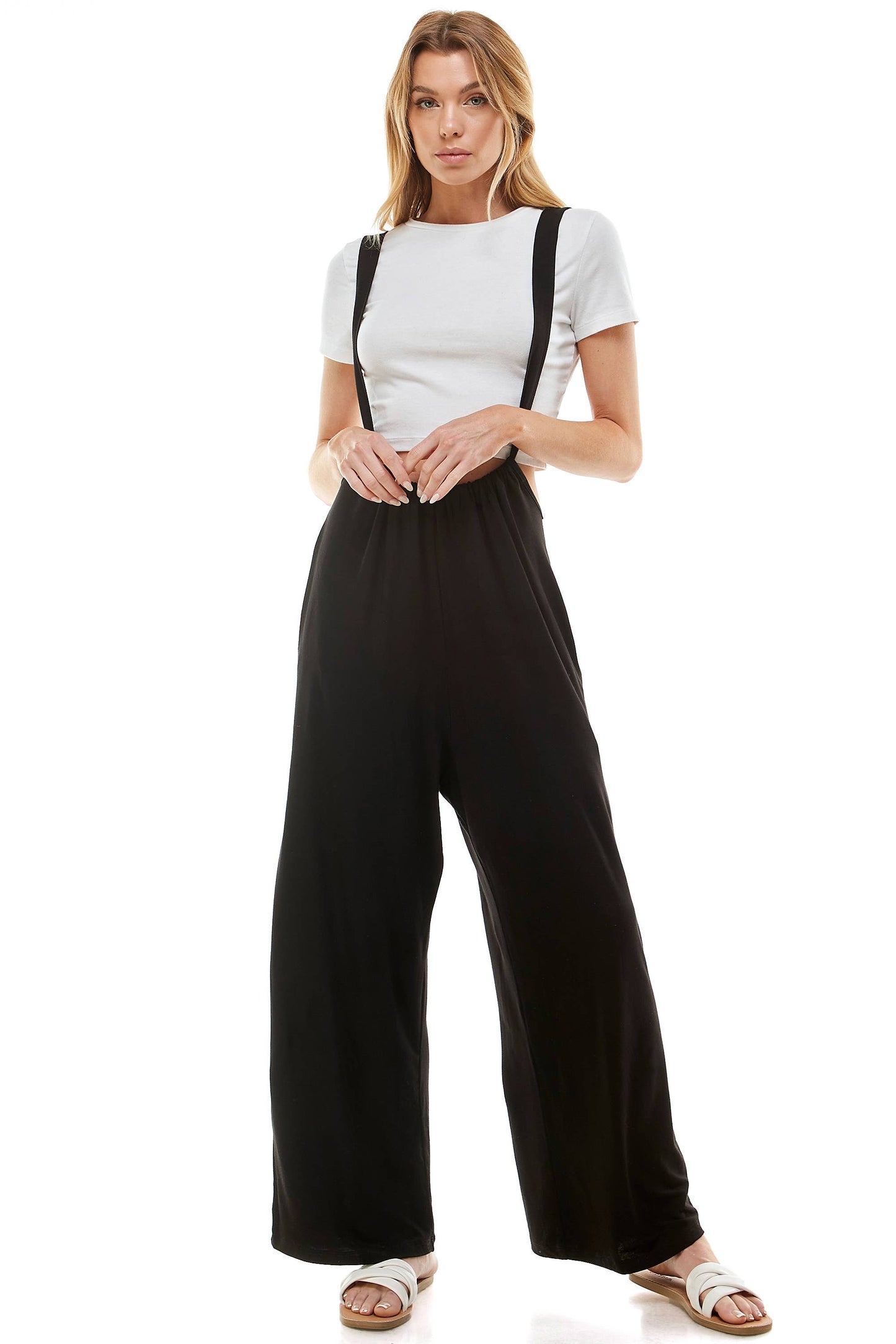 Loving People Suspender Pants