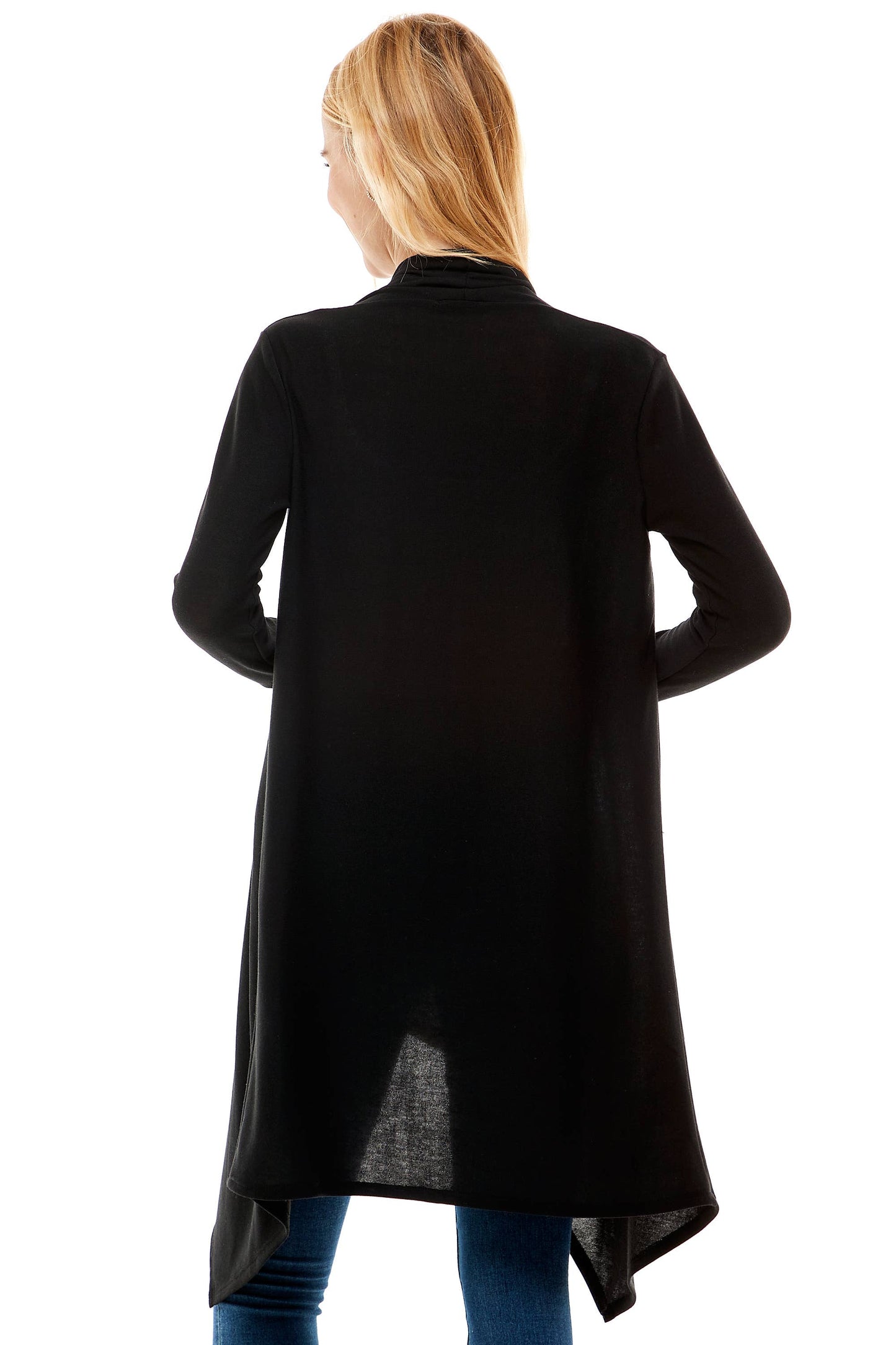 Loving People Hacci Long Draped Cardigan