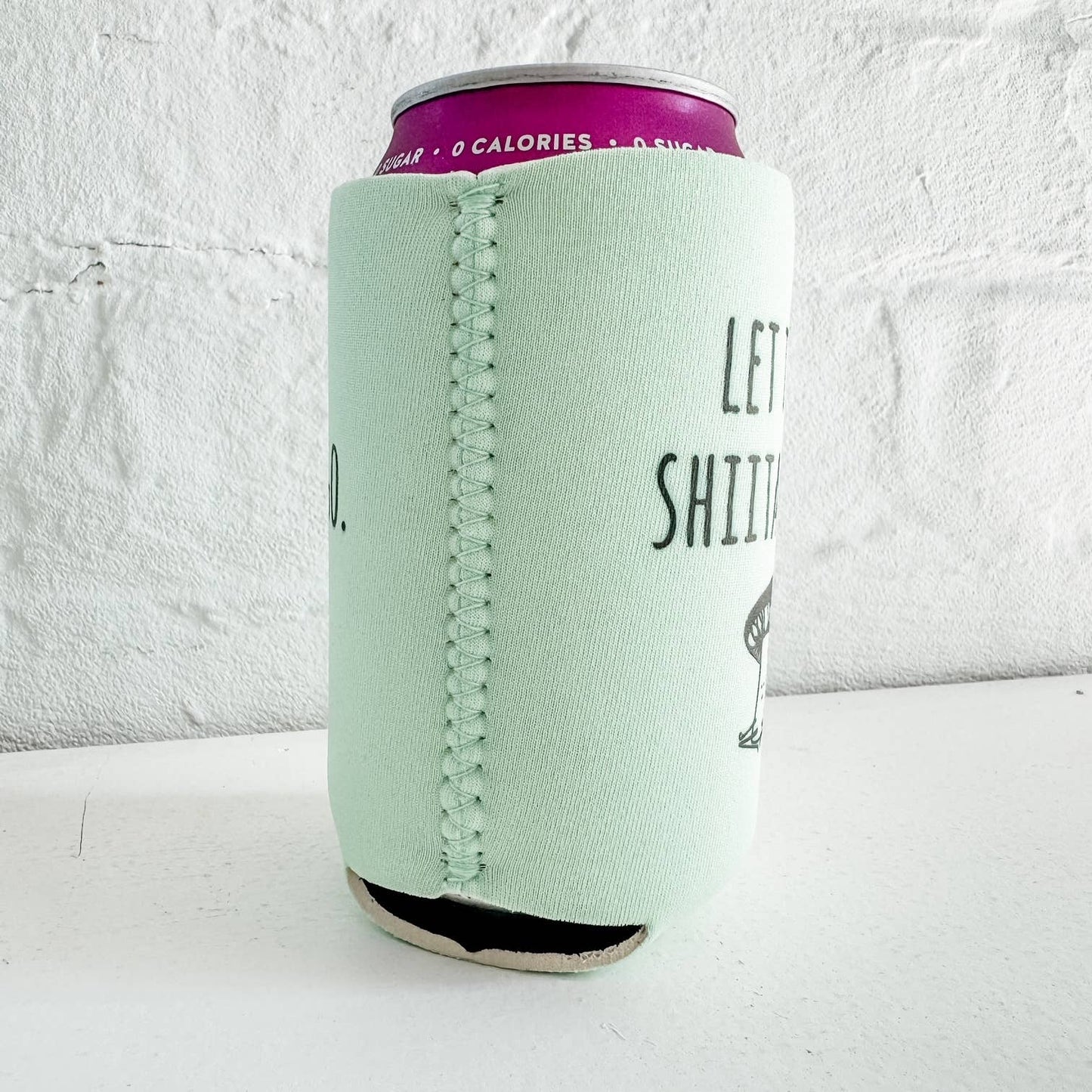 Moonlight Let That Shiitake Go - Funny Koozies - Mushroom, Gift