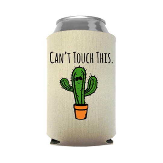 Moonlight Can't Touch This - Funny Koozies - Cactus, Pun, Plant Lover
