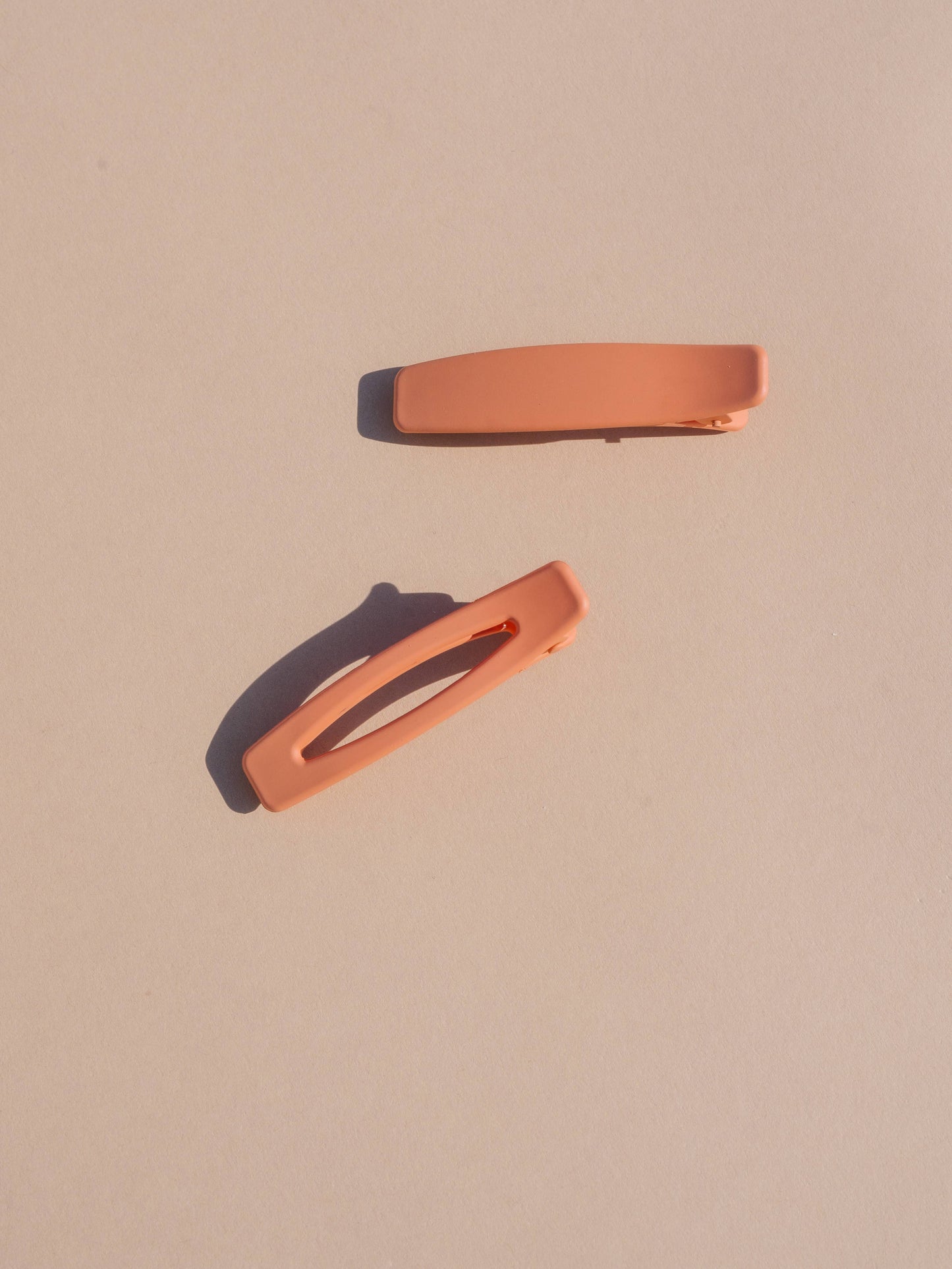 Nat & Noor Lani | Peach | Acrylic Hair Clip | Hair Pin