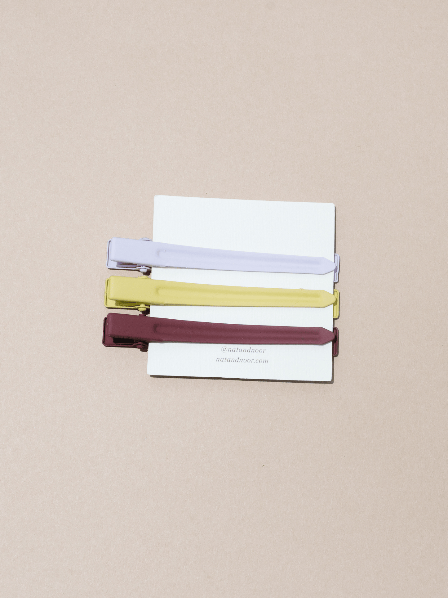 Nat & Noor Yarrow | Alligator Hair Clips | Hair Pin | Assorted