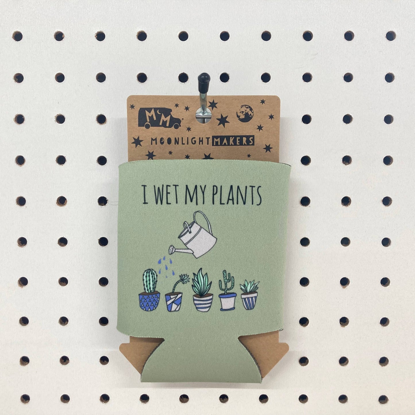 Moonlight I Wet My Plants - Funny Koozies - Plant Lover, Gift