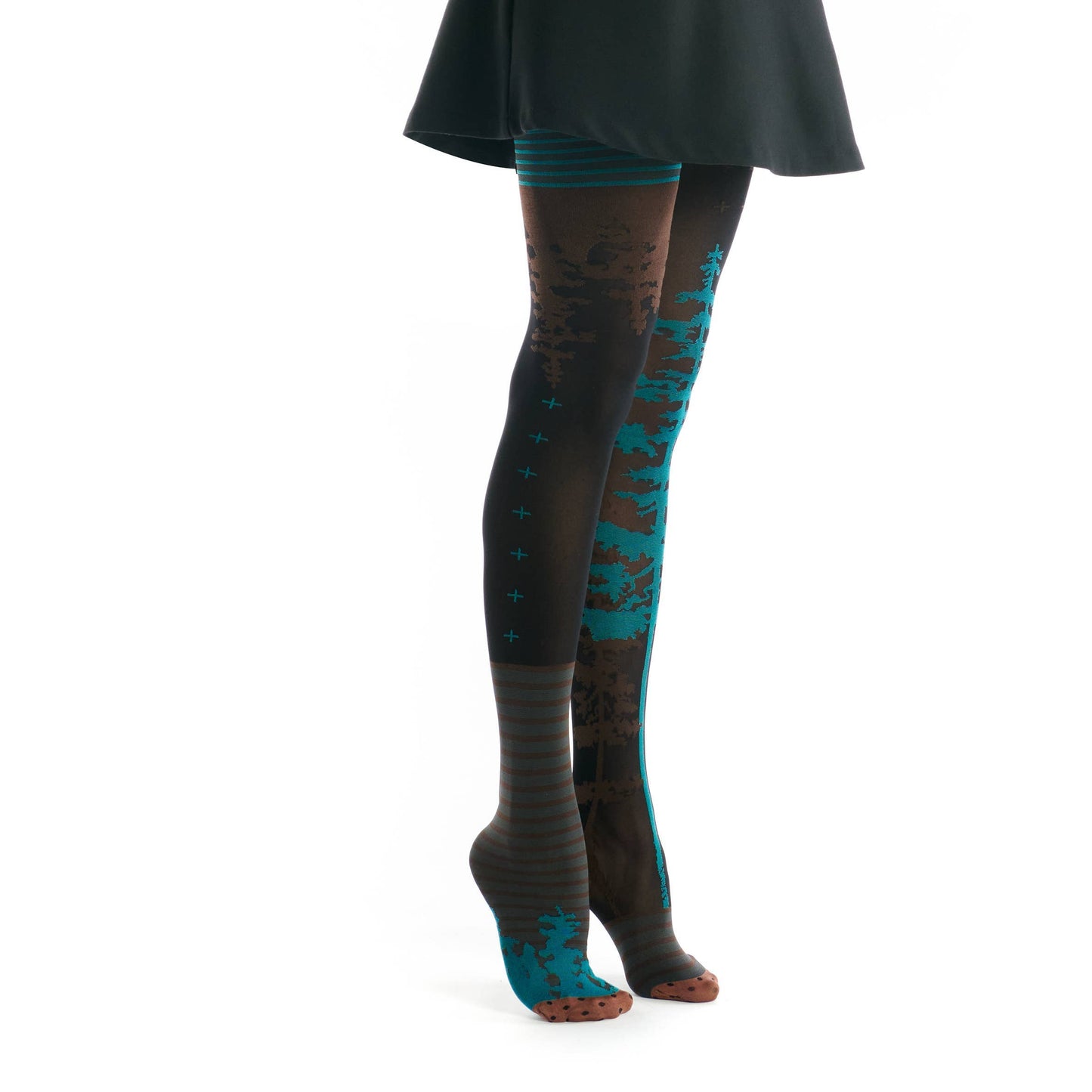 30 D Foret Asymmetric Tights