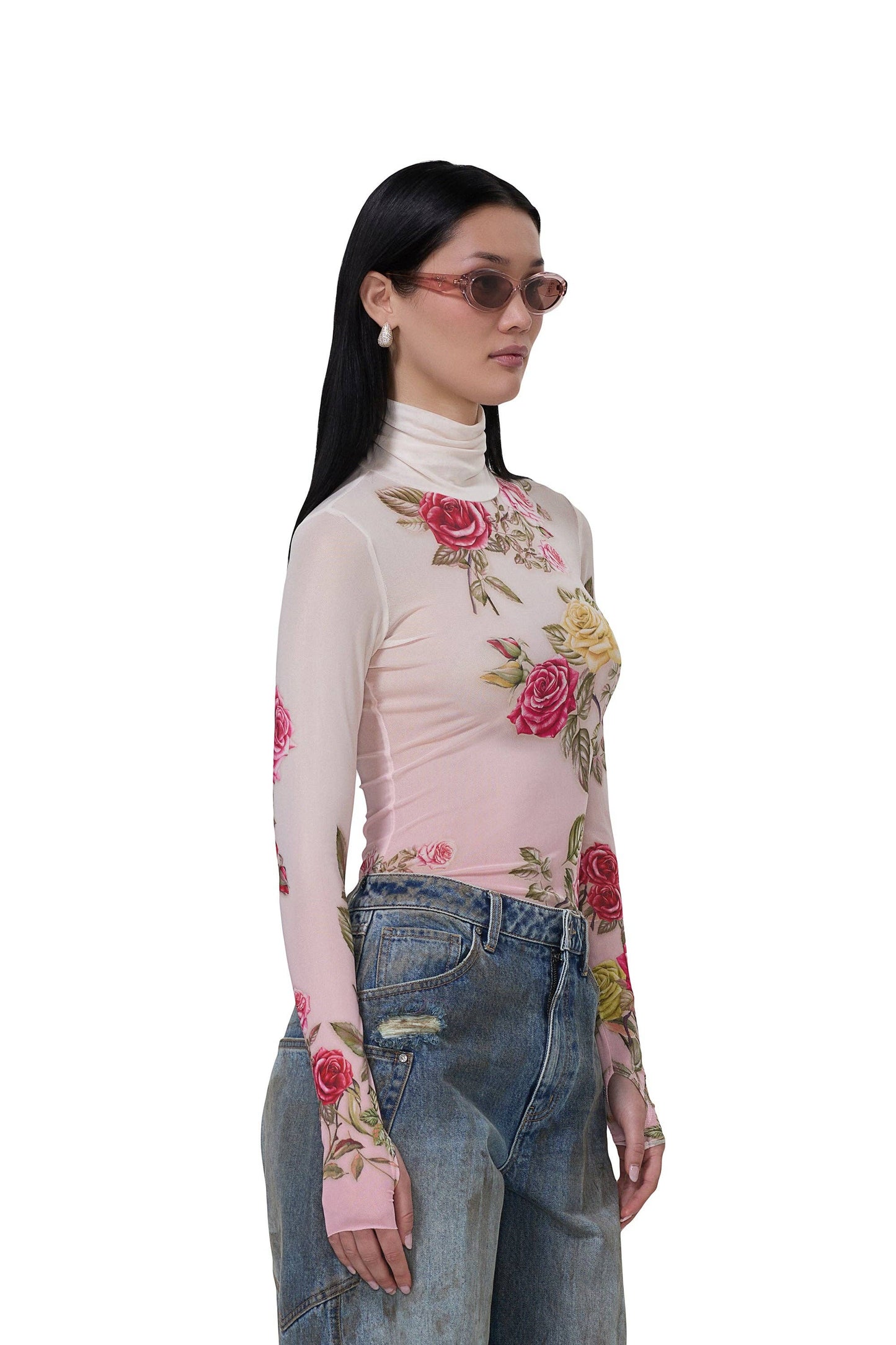 AFRM Zadie Top - Falling Roses