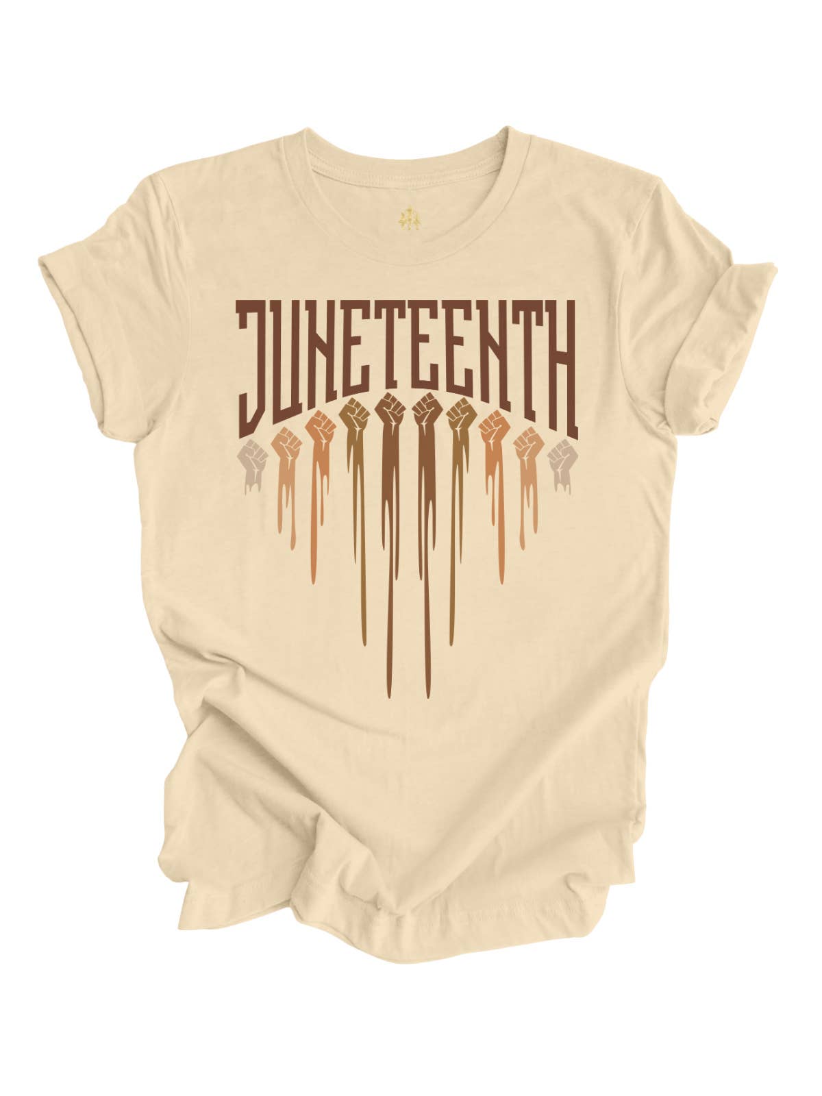 Melanin' Fists Juneteenth Shirt for Adults