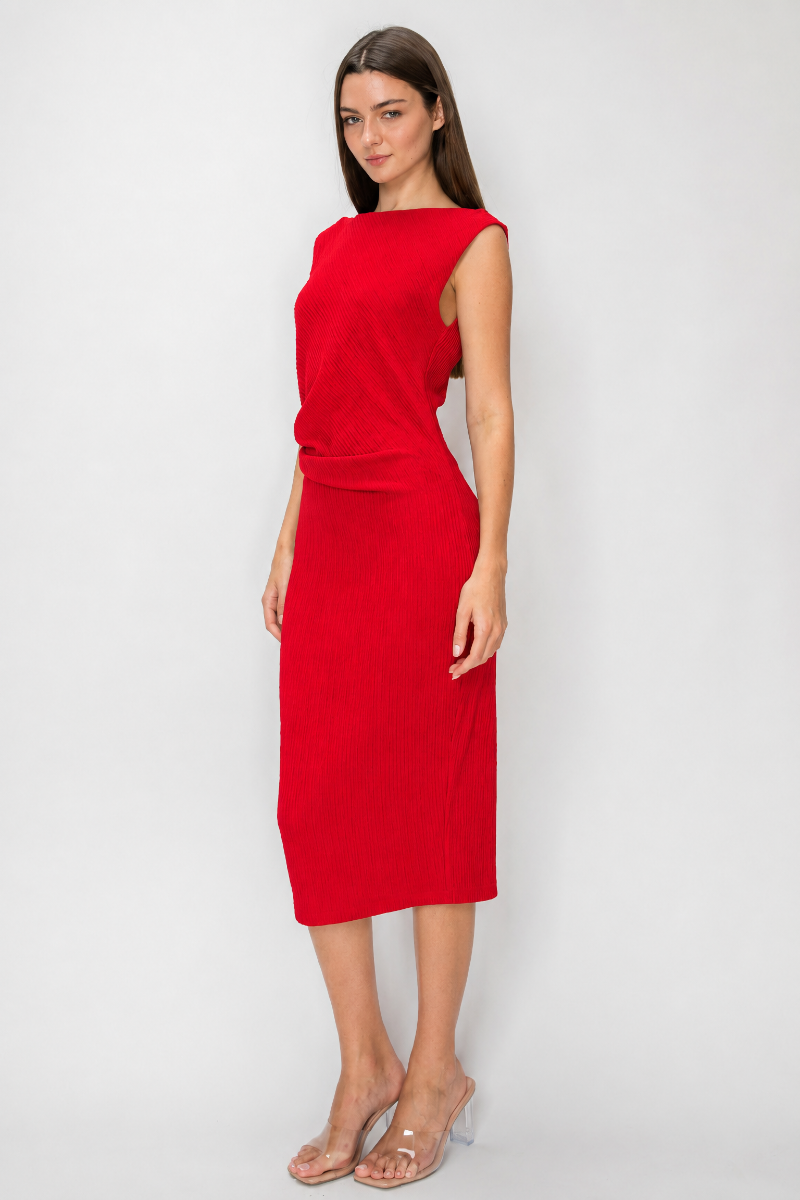 White Rhino Sleeveless Dress