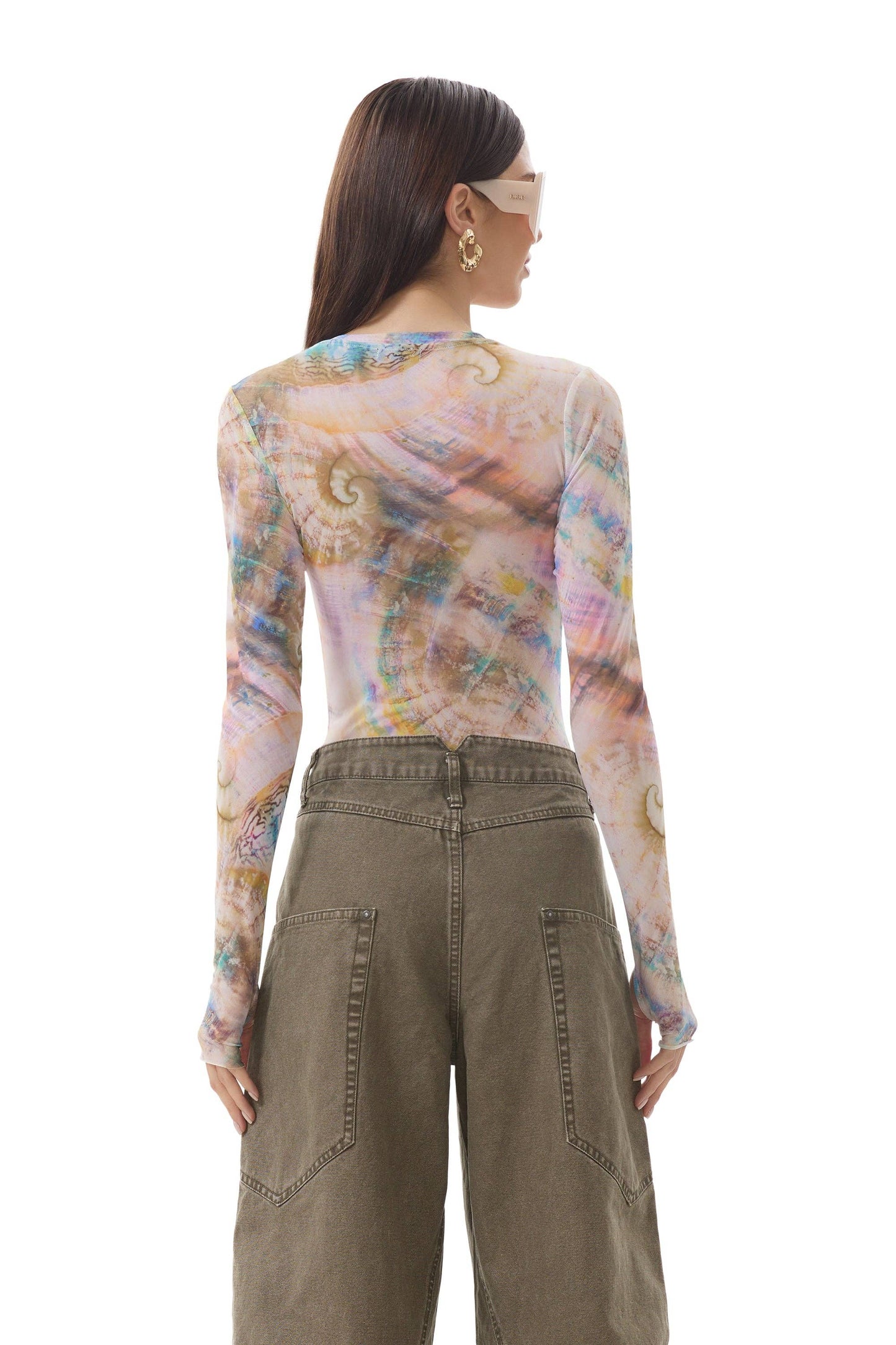 Afrm Kaylee Top - Pearly Shell
