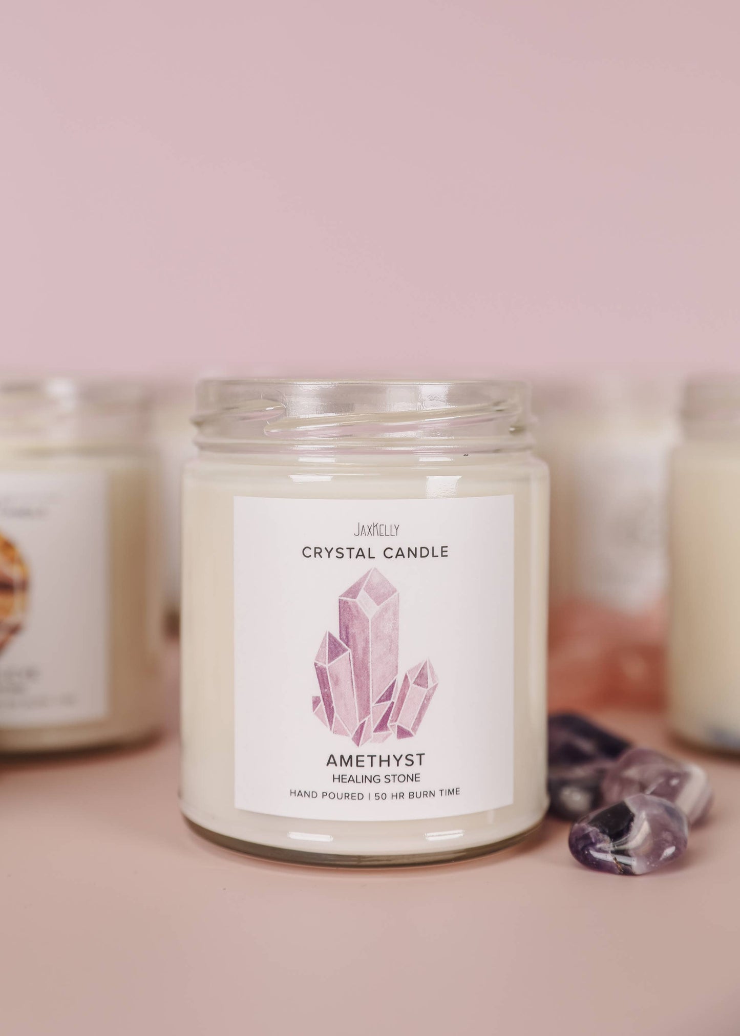 Jax Crystal Candles - Amethyst