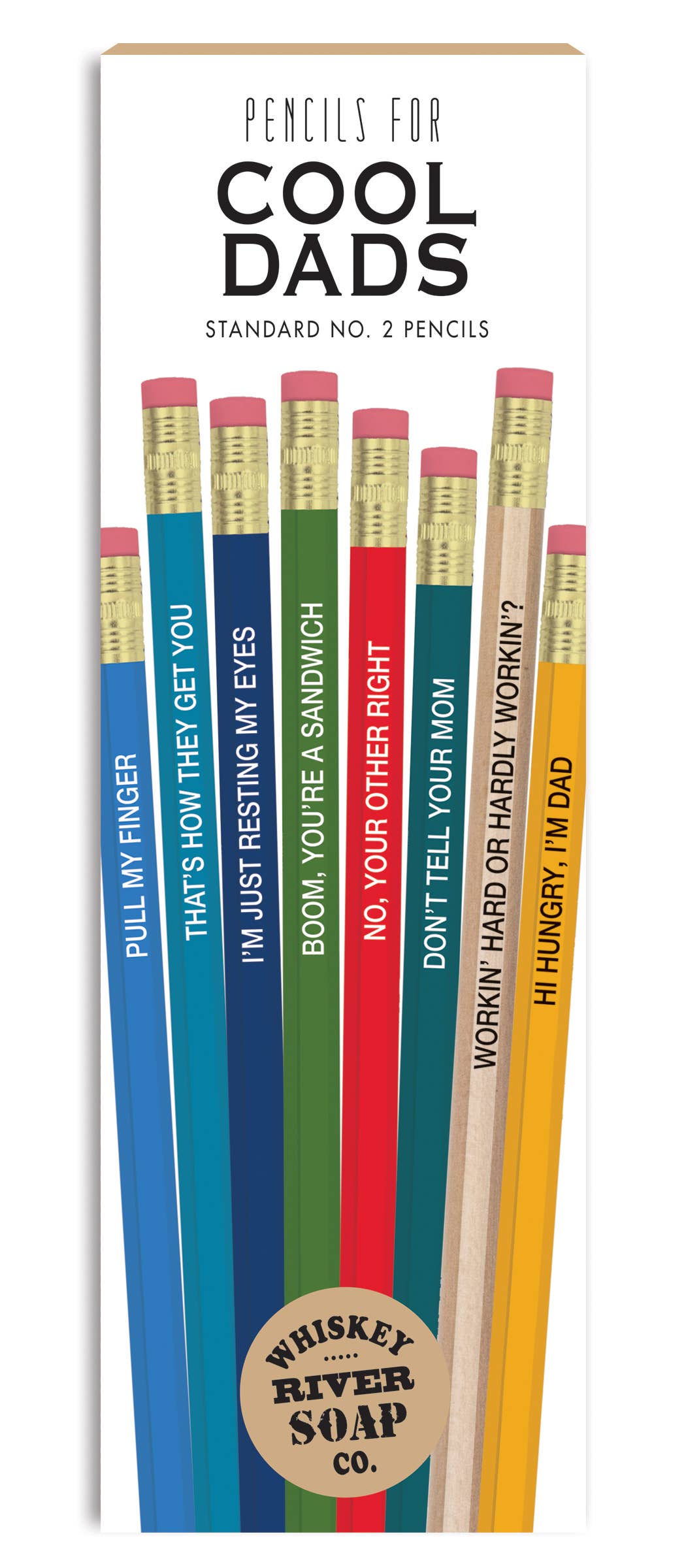 Pencils for Cool Dads Original Pkg | Fun Gift