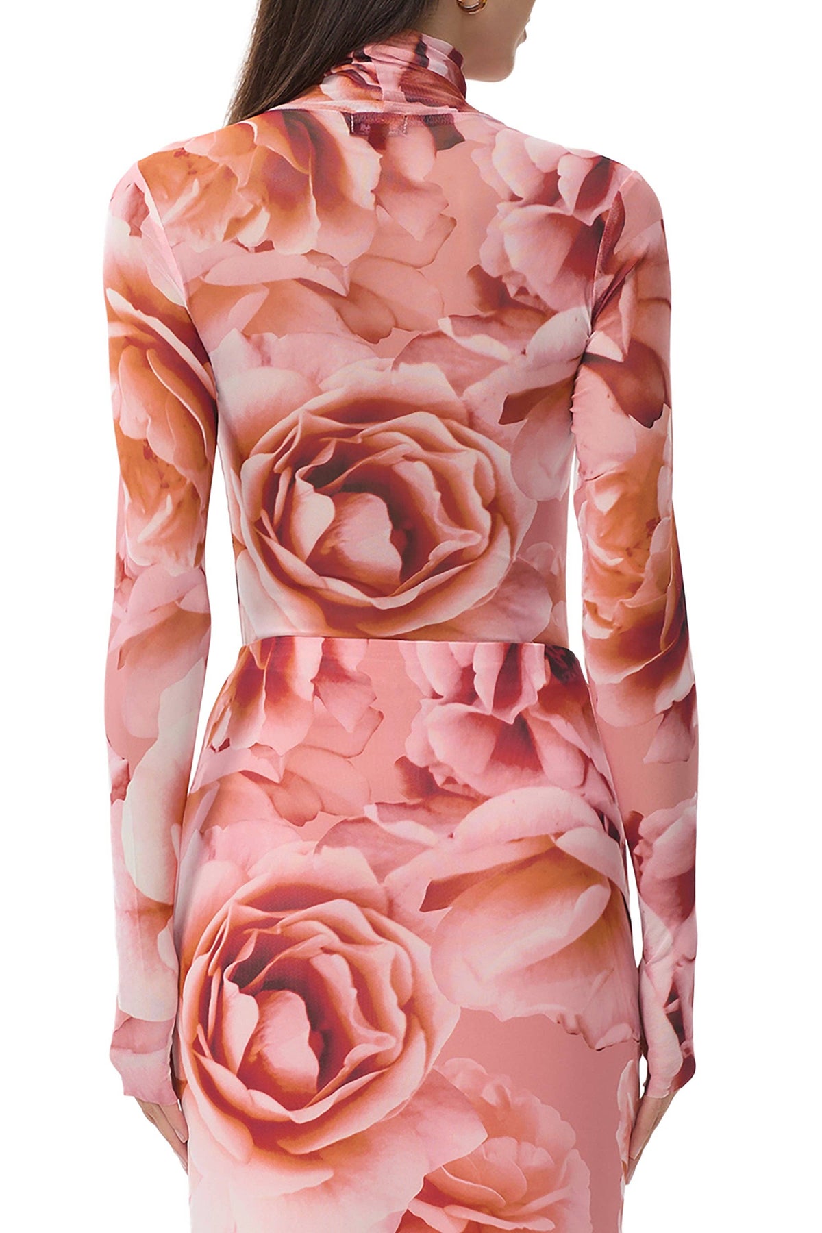 AFRM Zadie Top - Peach Roses