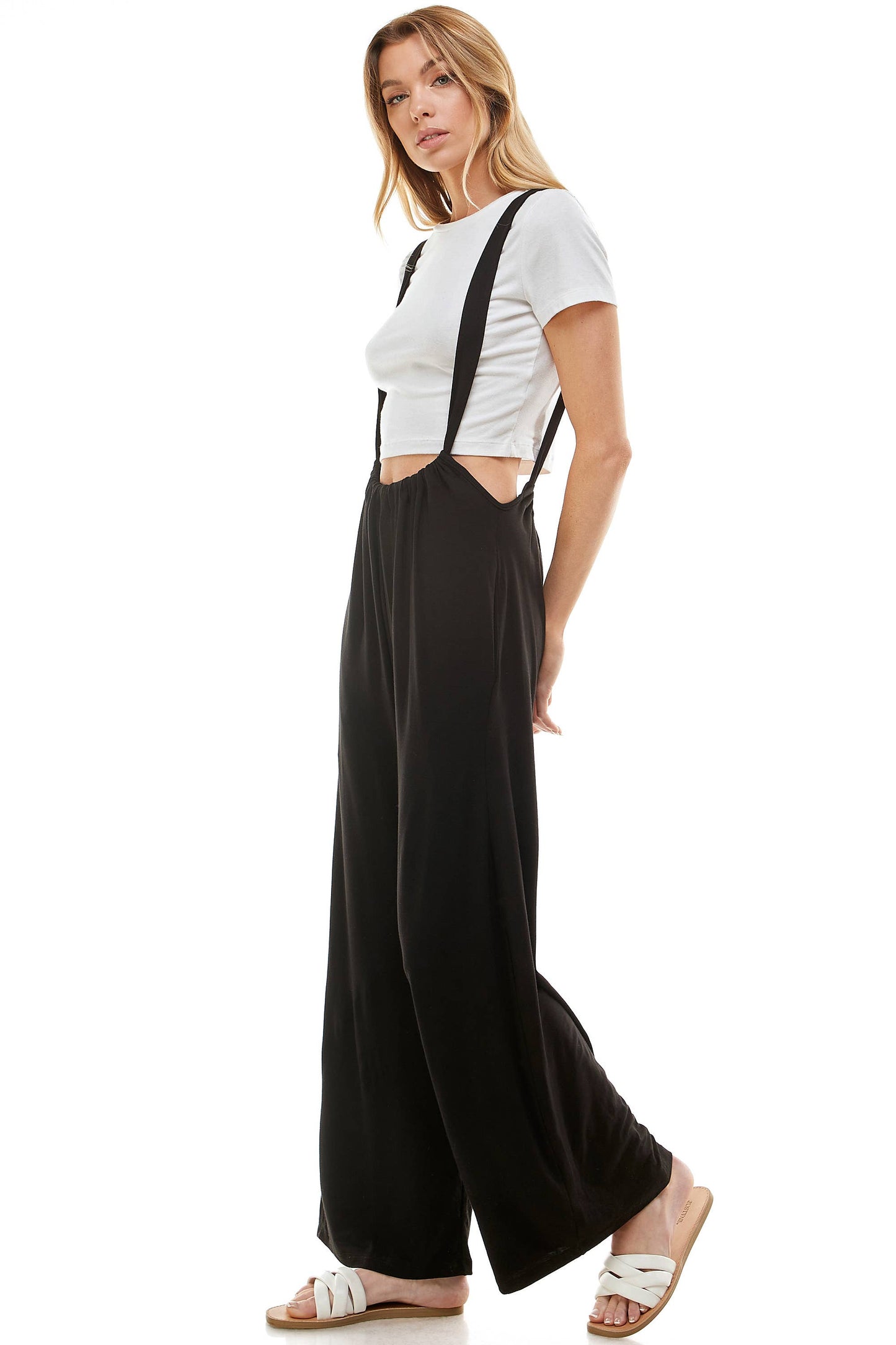 Loving People Suspender Pants