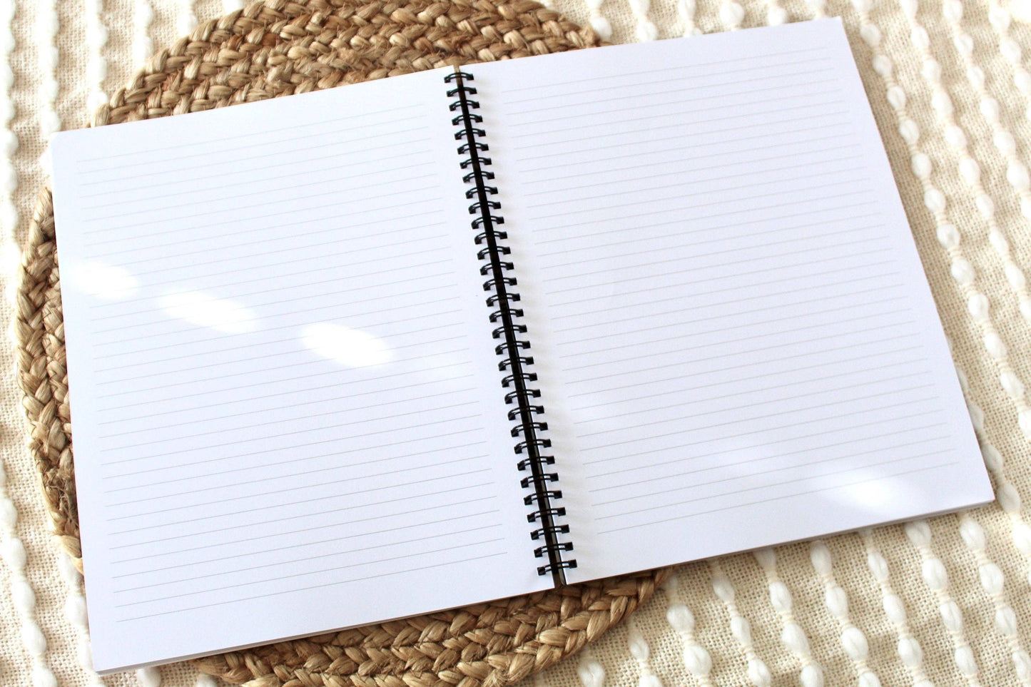 Elyse Primrose Petals Spiral Lined Notebook 8.5x11in.