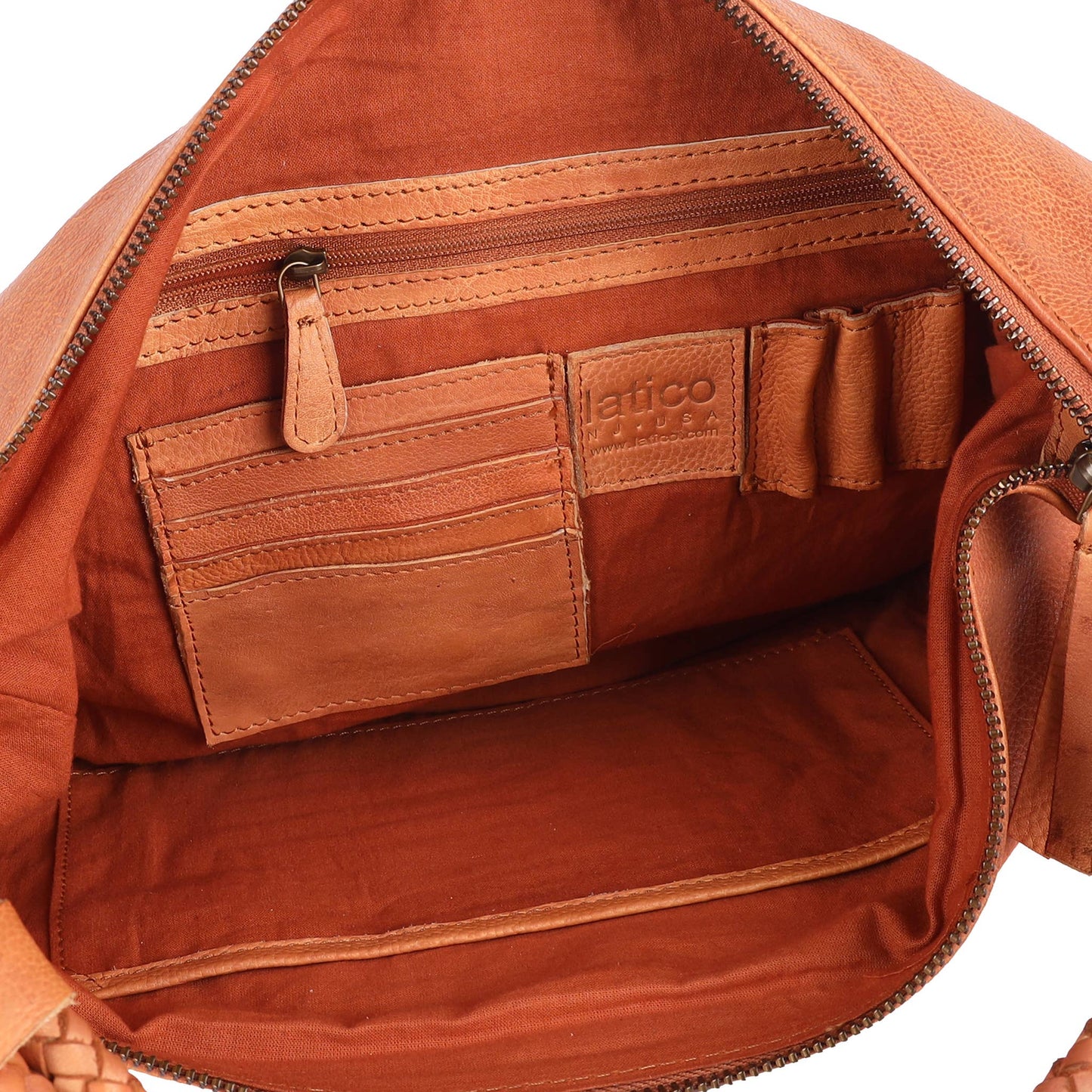 Latico Davis Handcrafted Leather Shoulder Bag