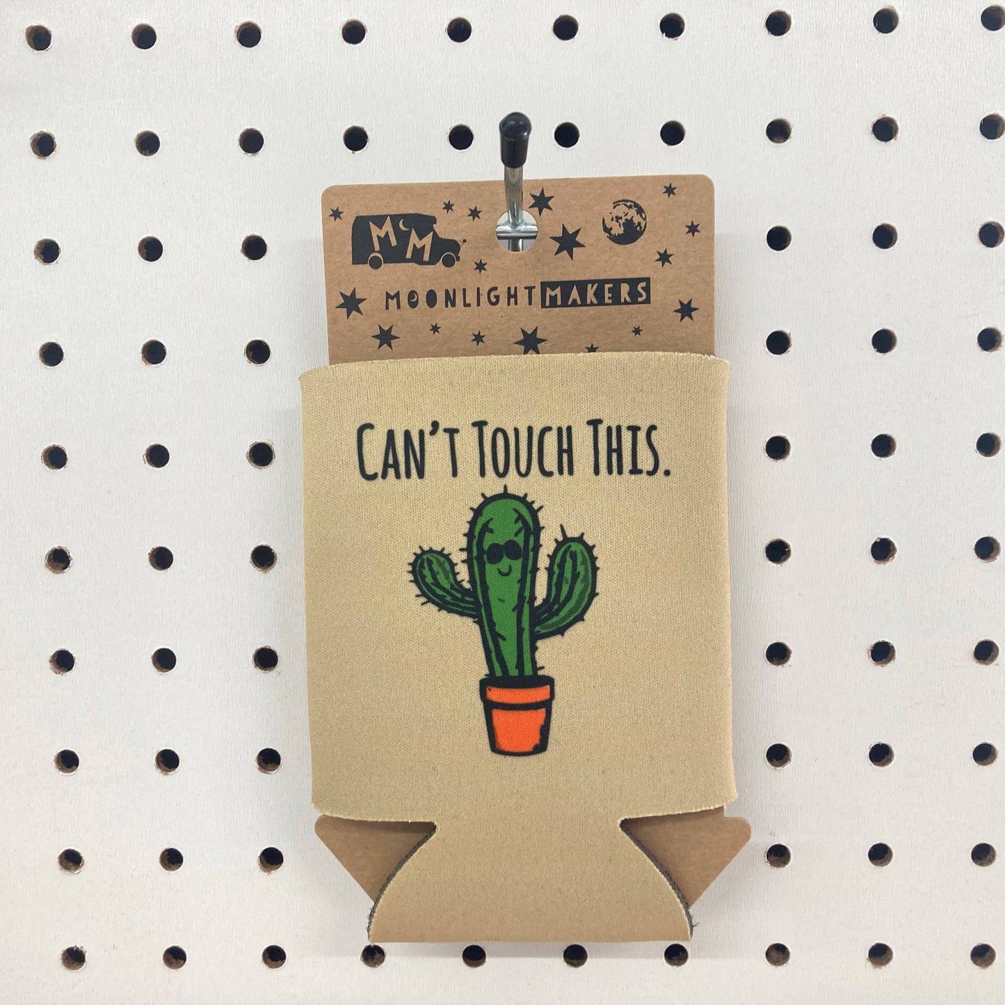 Moonlight Can't Touch This - Funny Koozies - Cactus, Pun, Plant Lover
