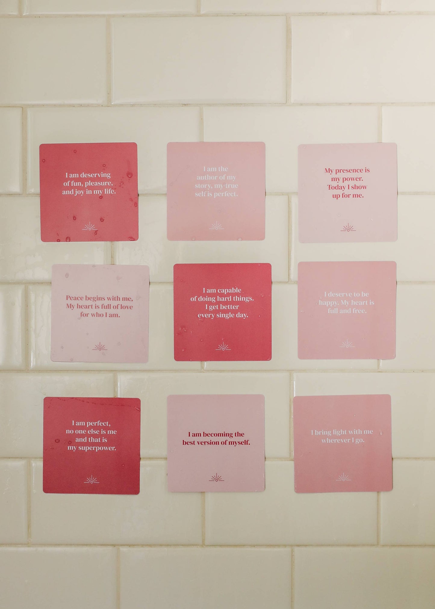 Shower Affirmation™ Cards - Self Love