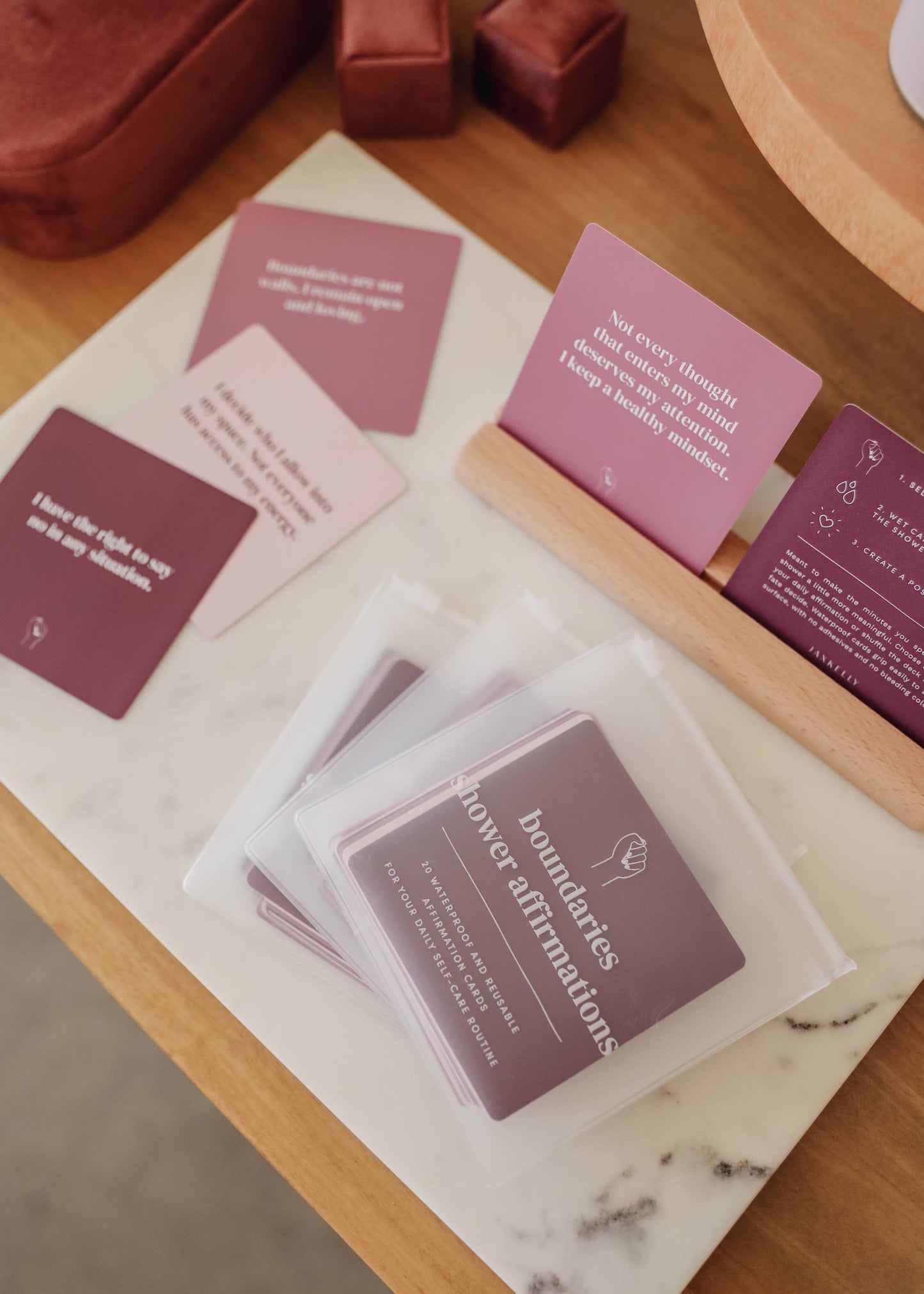 Shower Affirmation™ Cards - Boundaries
