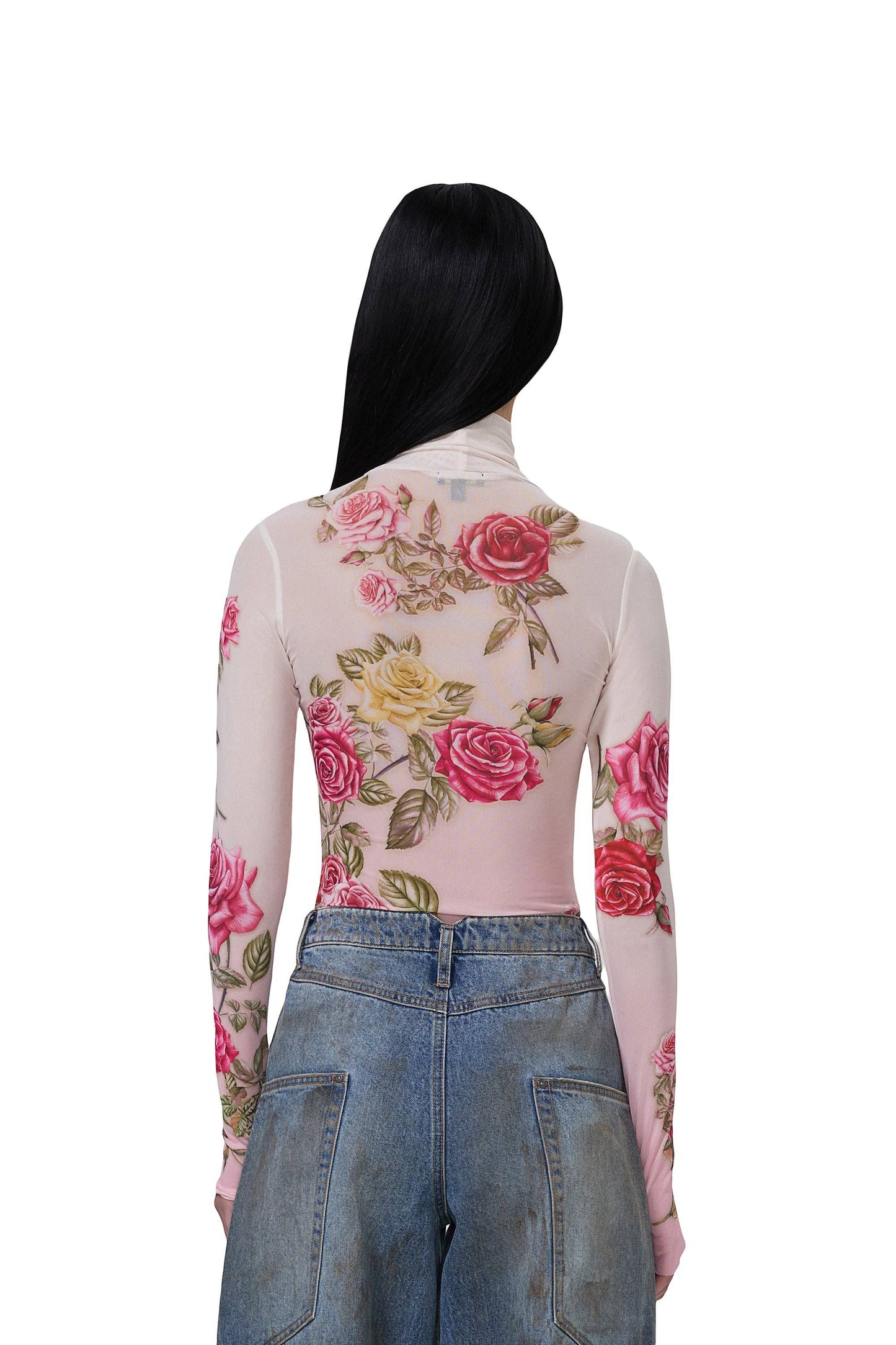 AFRM Zadie Top - Falling Roses