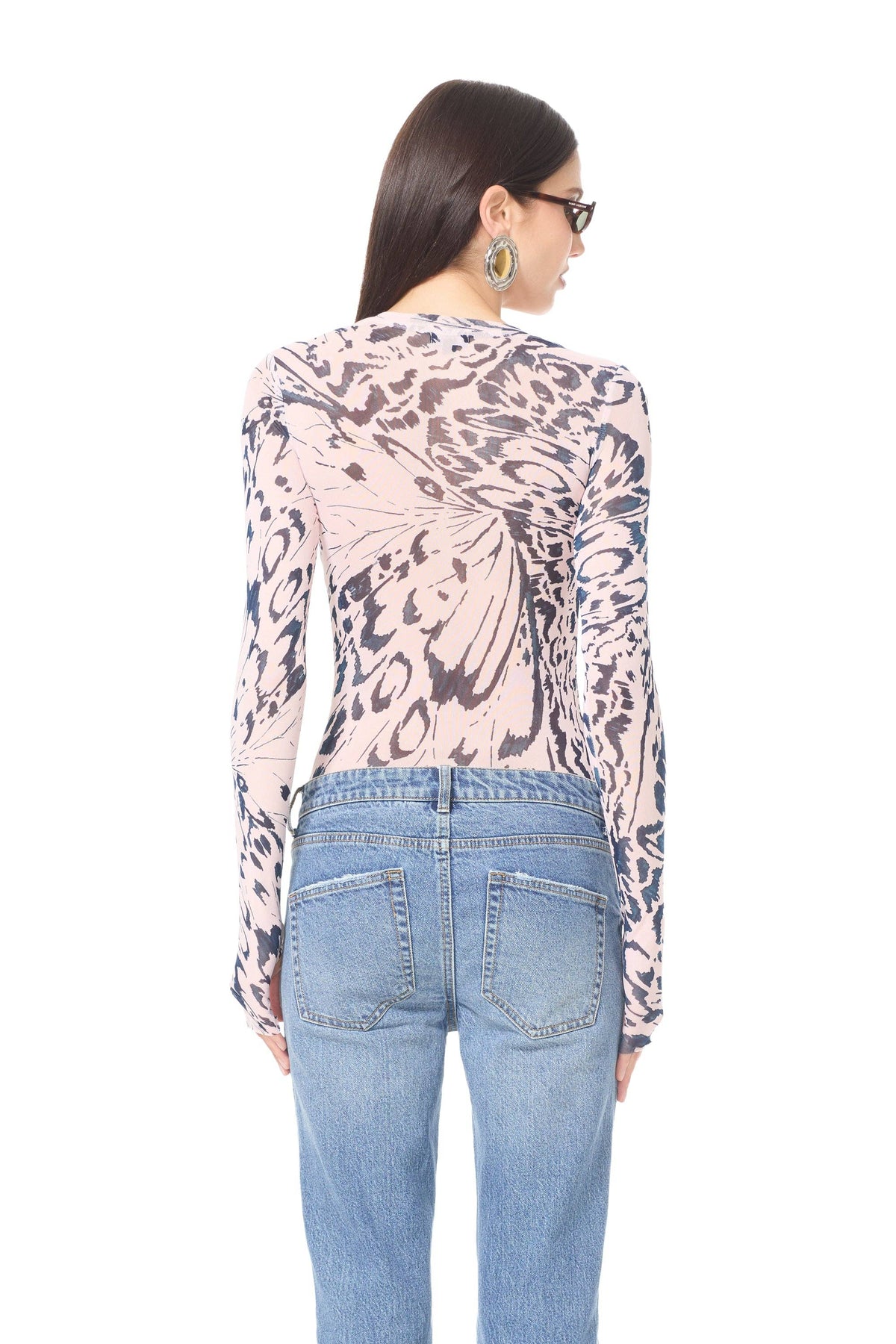 AFRM Kaylee Top - Ink Wing