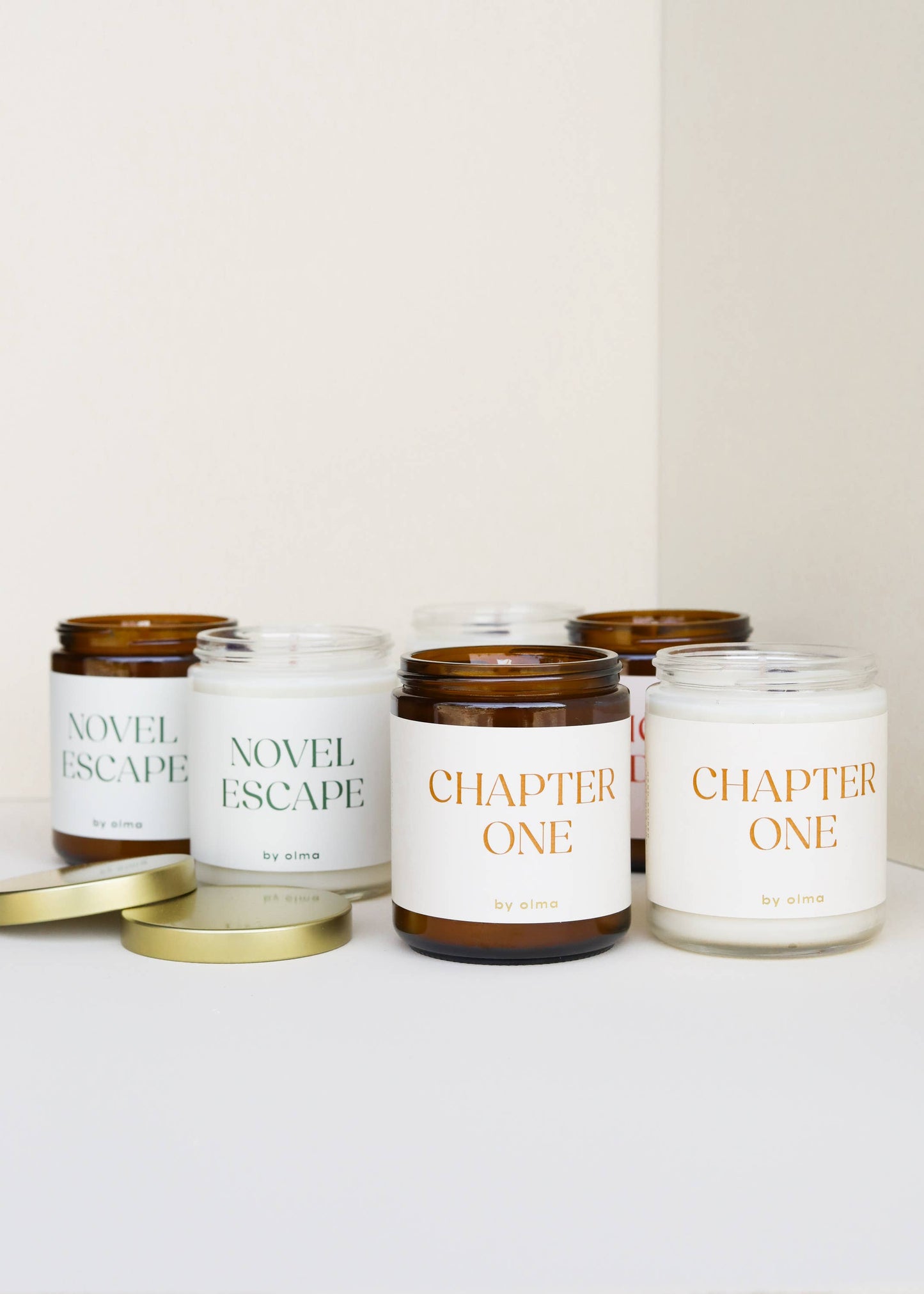 Jax Chapter One - Book Lover Candle - 9oz Clear