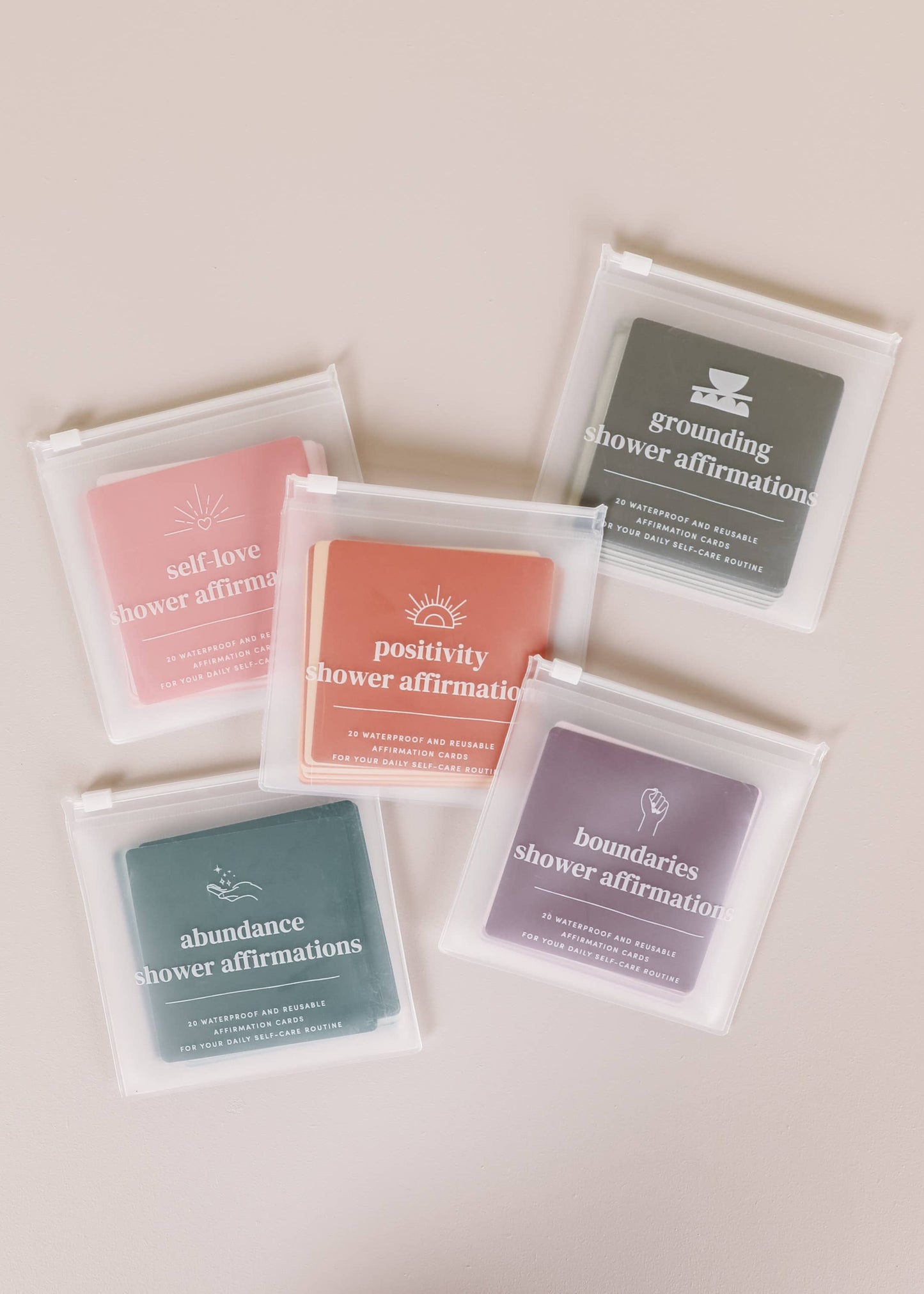 Shower Affirmation™ Cards - Boundaries