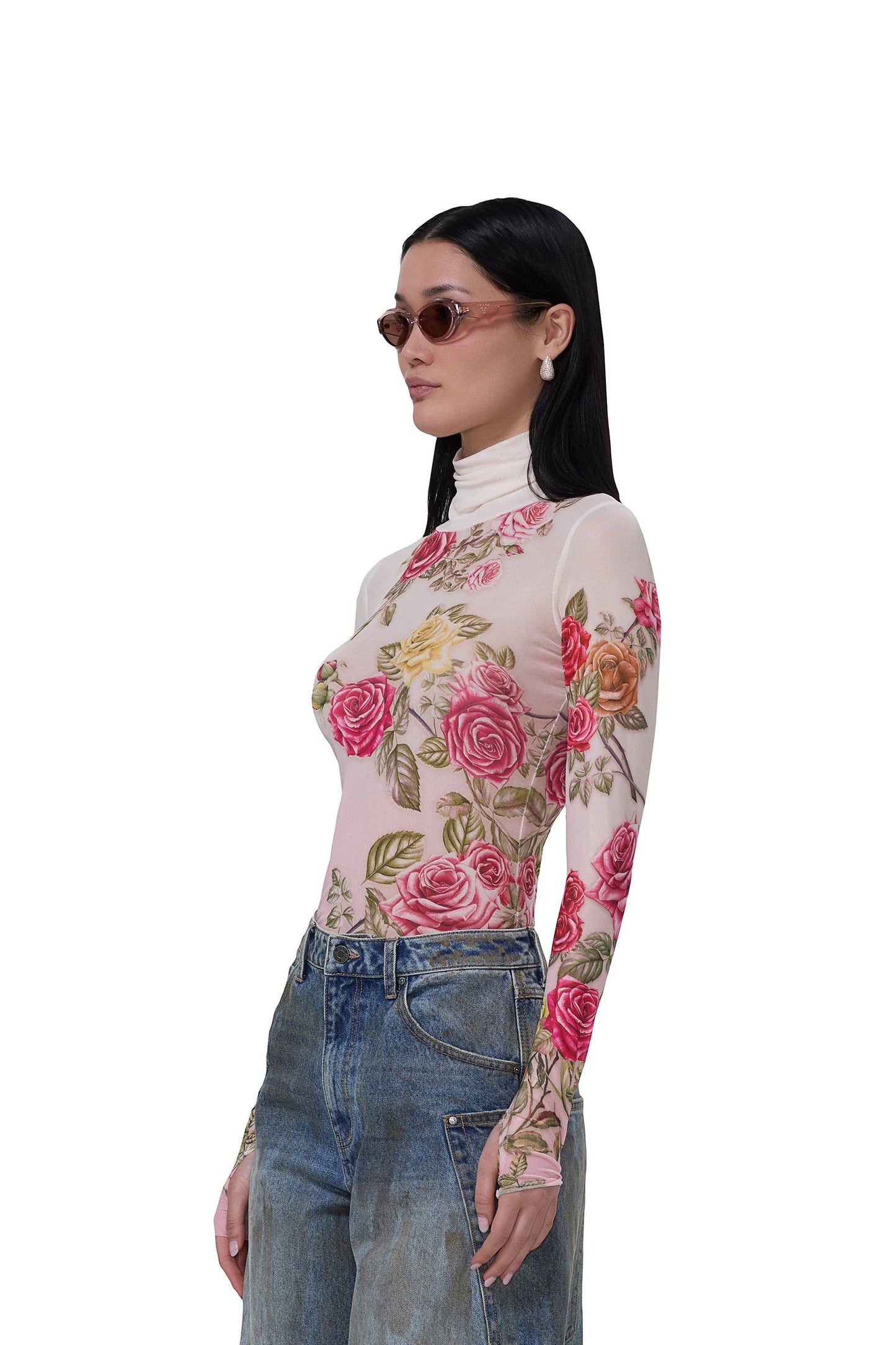 AFRM Zadie Top - Falling Roses