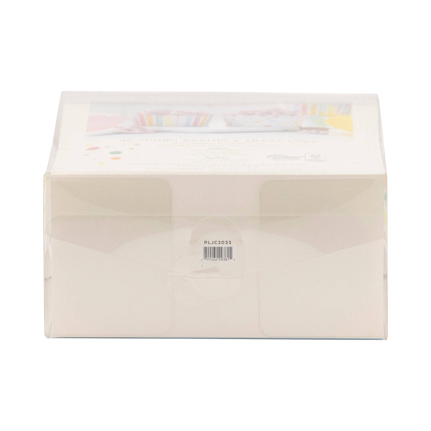 Mind Eye - JUMBO Foiled Primary Watercolor Dots/Stripes Baking Cup