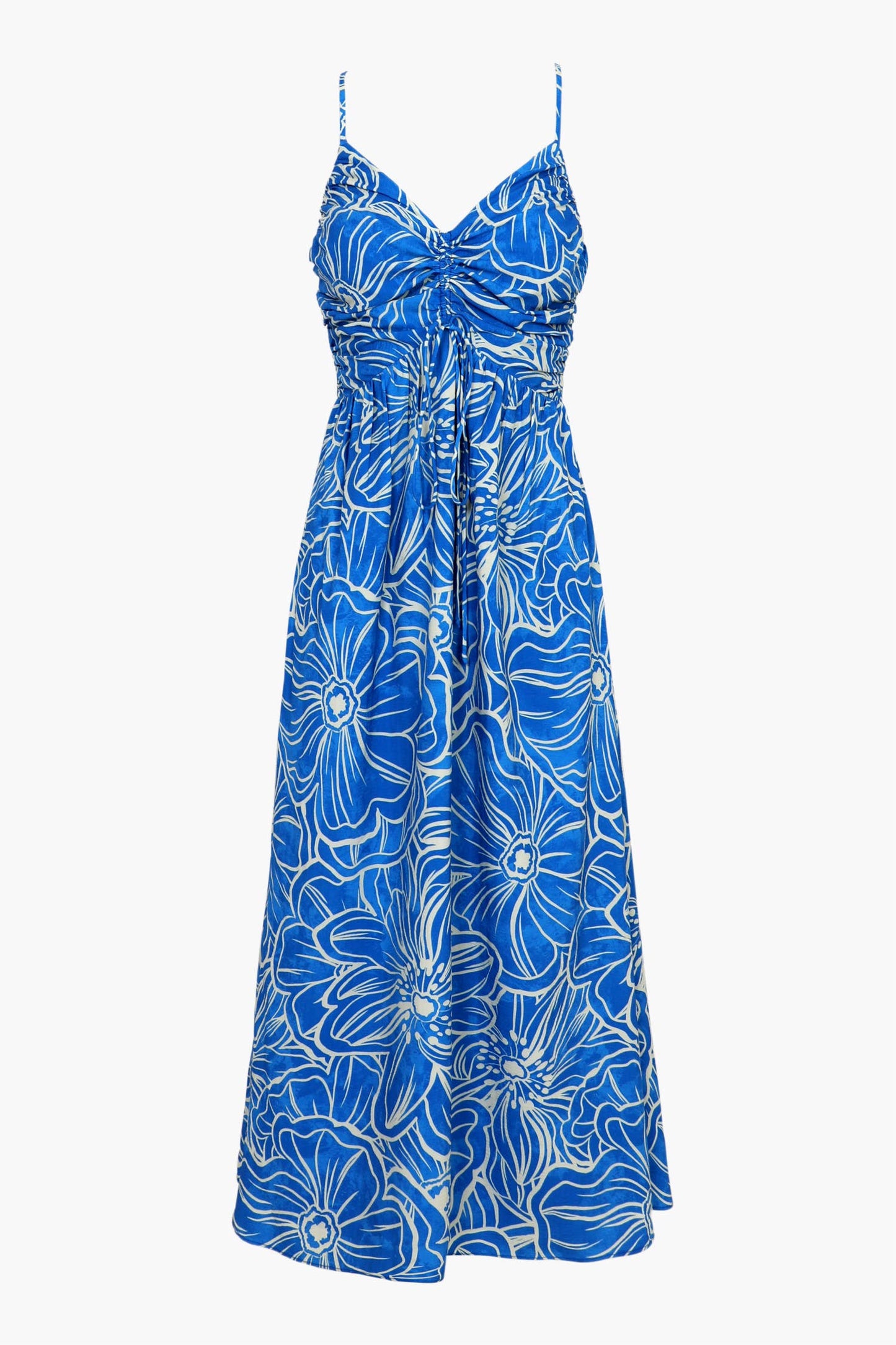 Adelyn Luanne Floral Midi Dress
