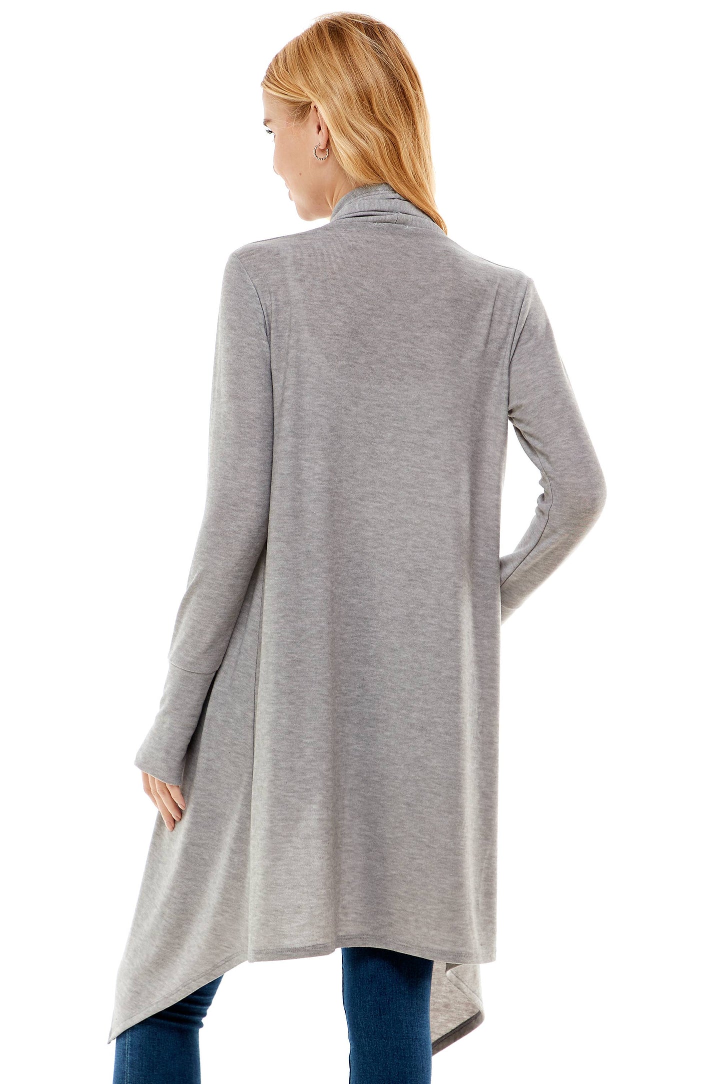 Loving People Hacci Long Draped Cardigan