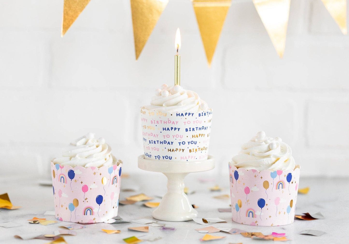 Minds Eye - Birthday Balloons Food Cups