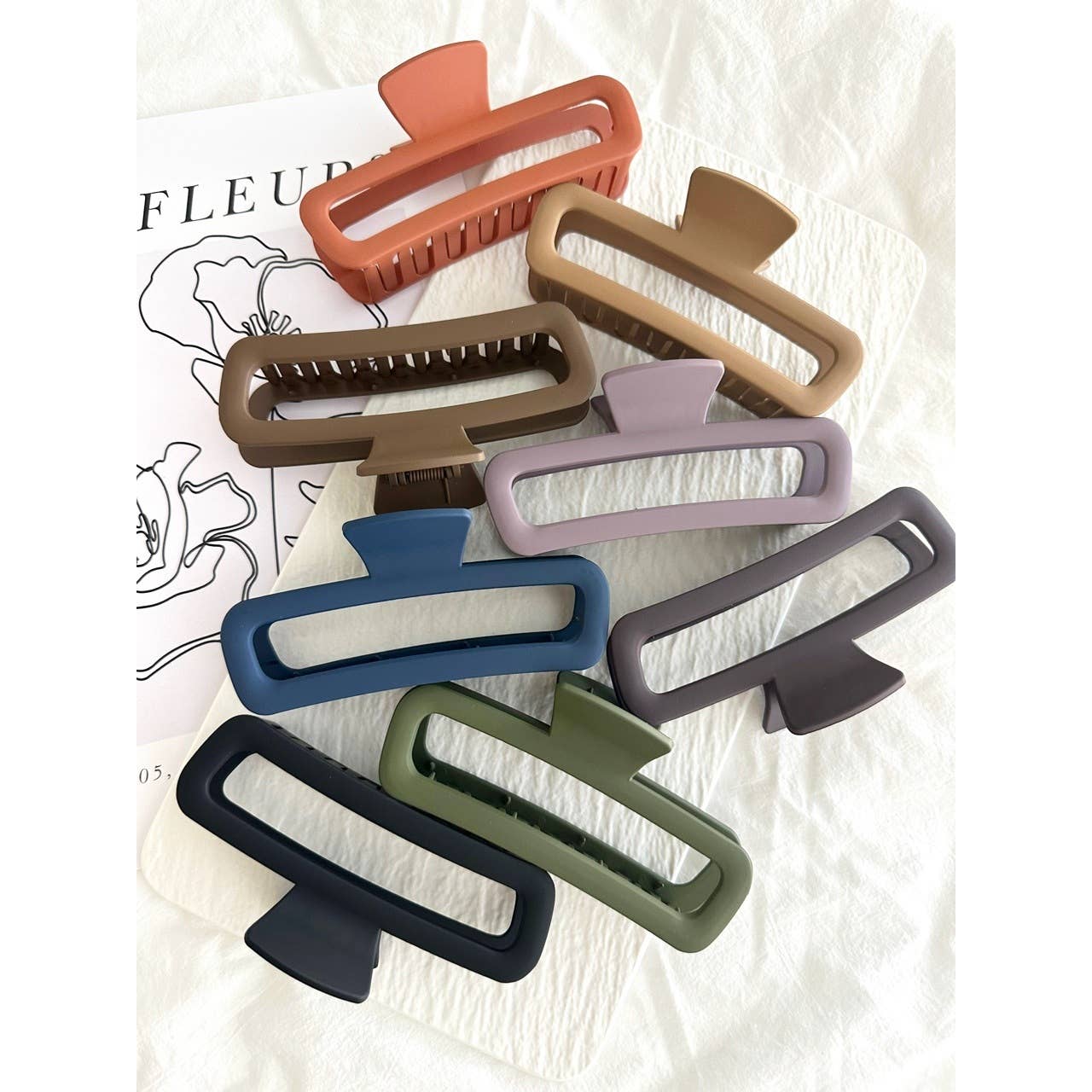 Love Lina Assorted Matte Hair Clips - BONA