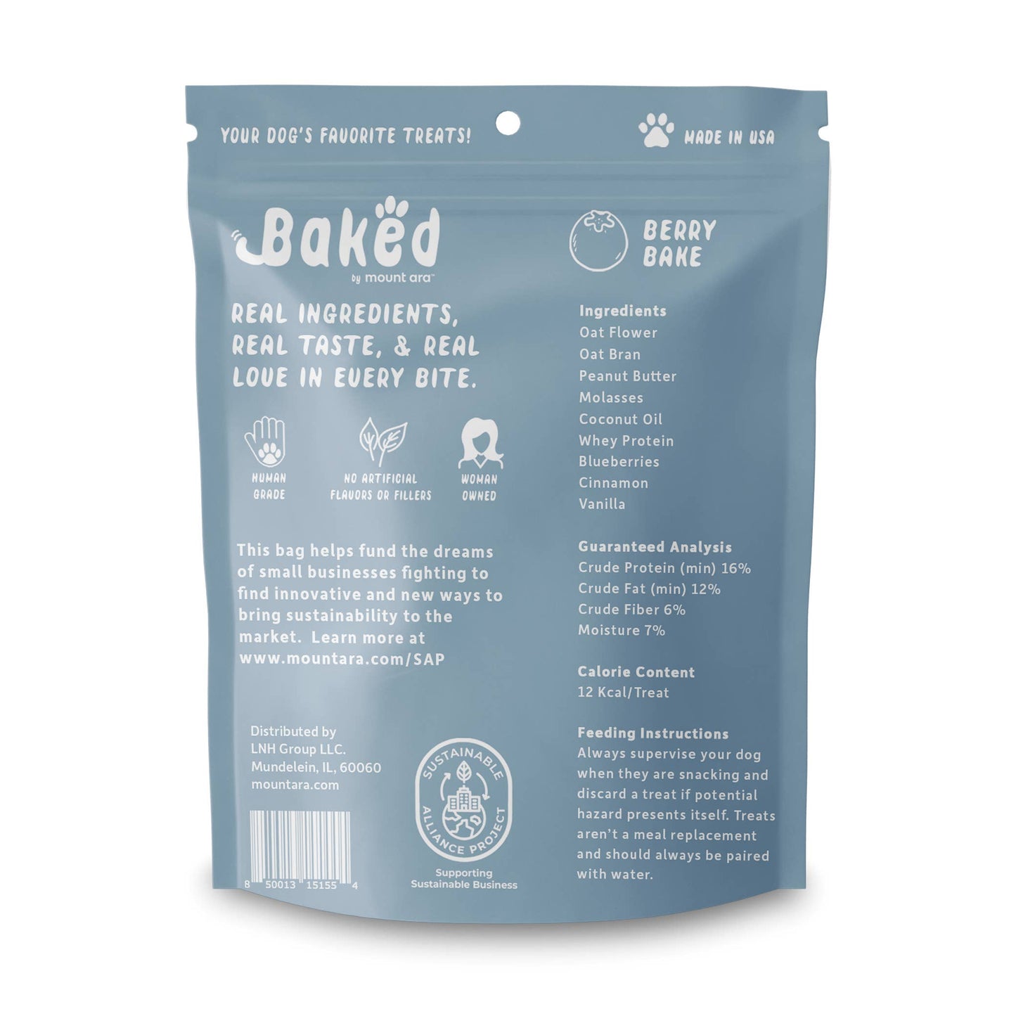 Baked 6oz Blueberry Cookies