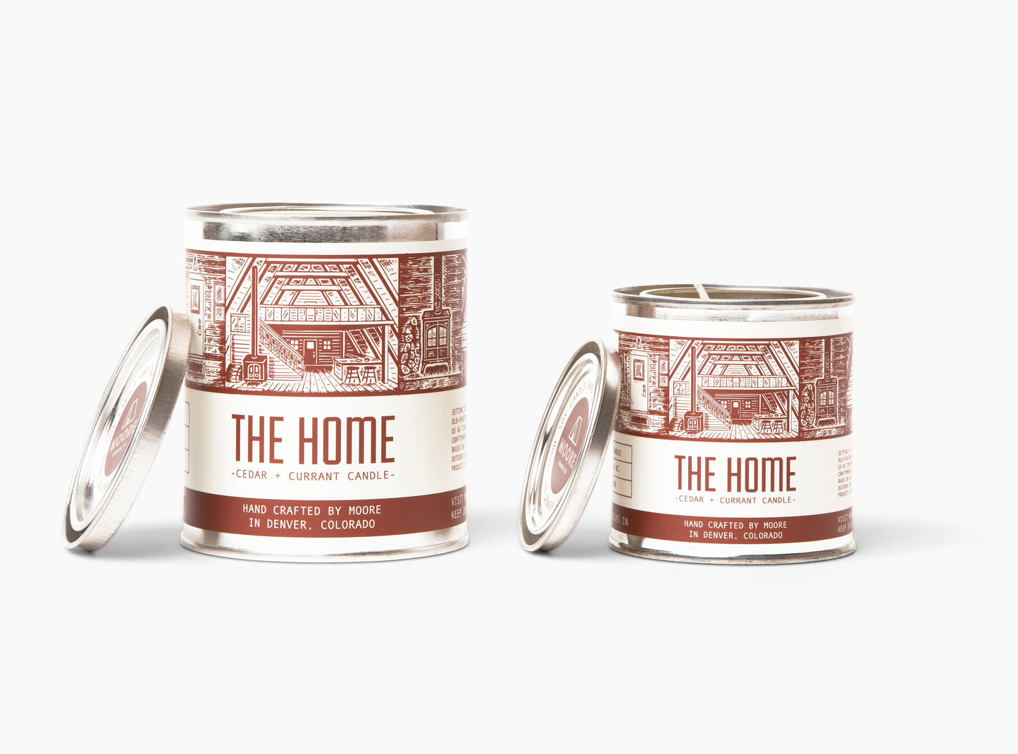 Moore The Home Candle-1/2 Pint