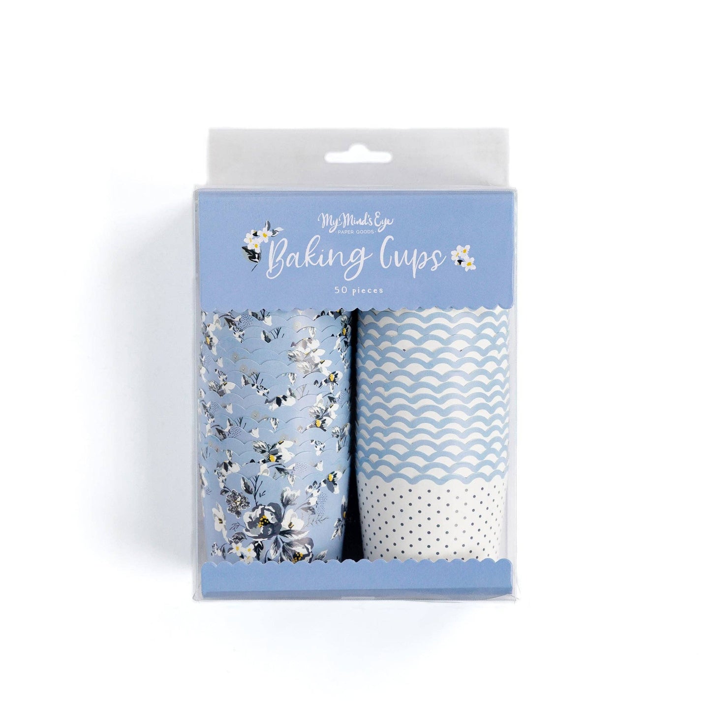 Minds Eye Dots and Floral 5 oz Food Cups (50 pcs)