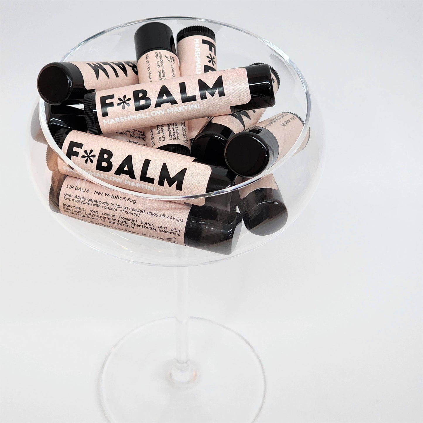 F-Balm Marshmallow Martini Lip Balm