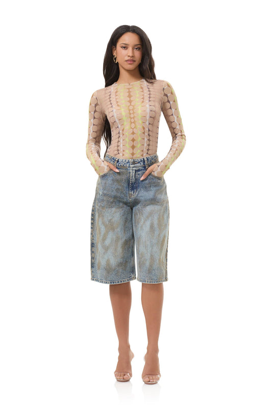 AFRM Kaylee Top - Tonal Dot