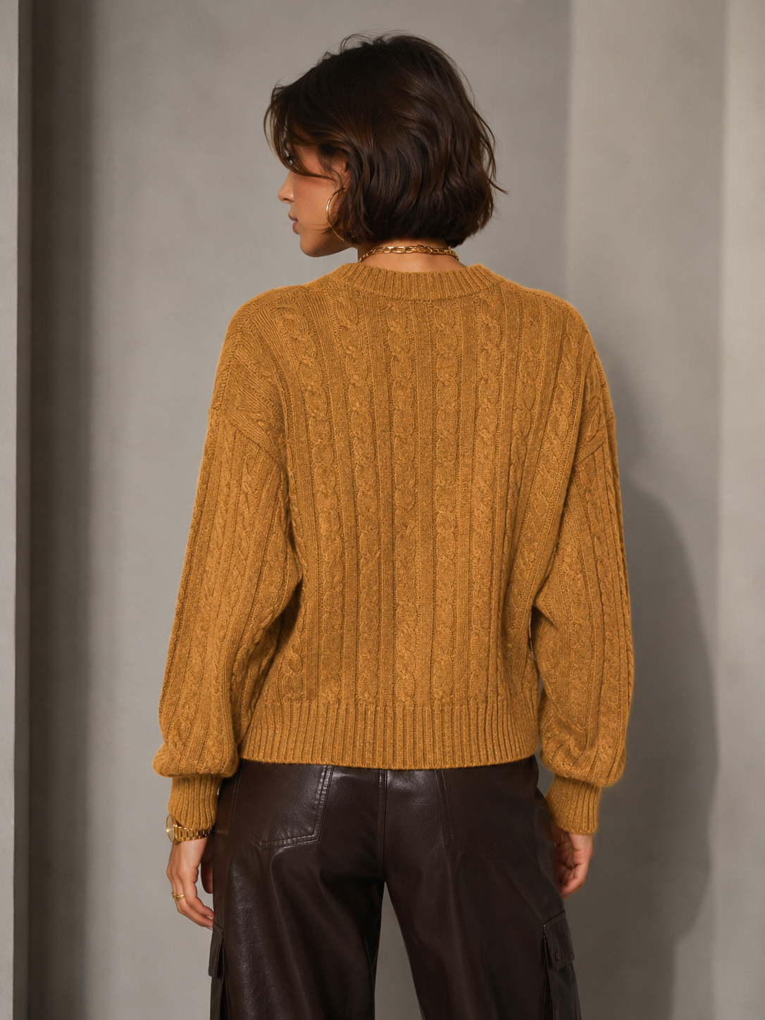 Signature Cable Knit Sweater