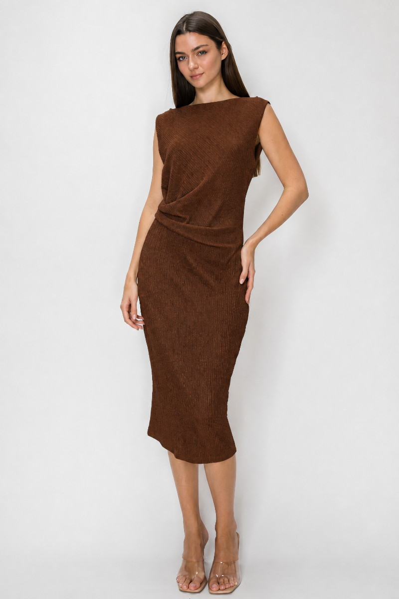 White Rhino Sleeveless Dress