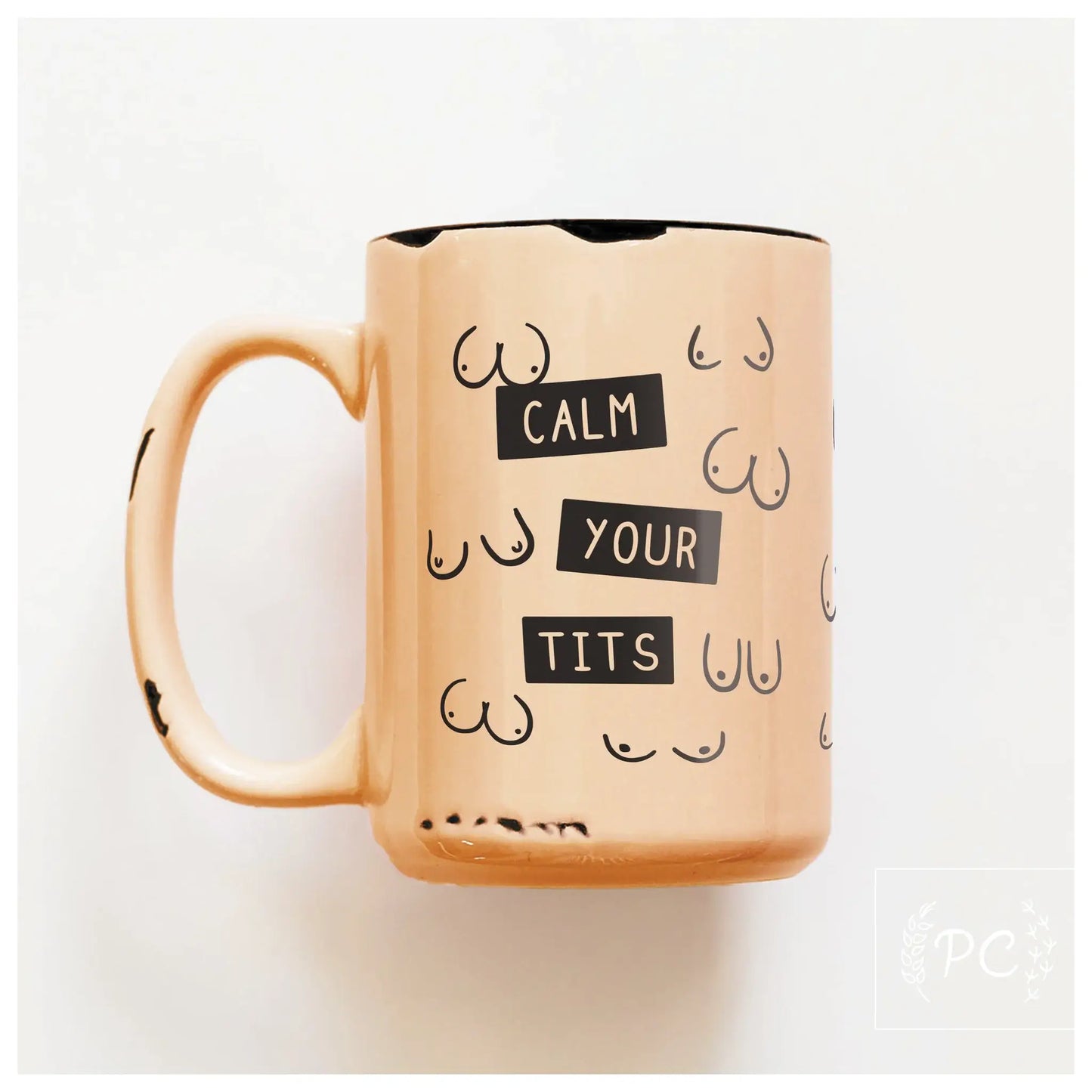 Calm your tits | ceramic mug