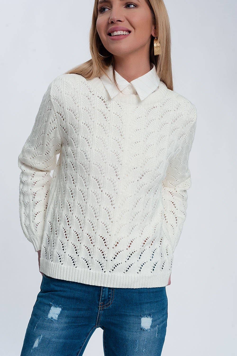 Q2 Crochet Sweater