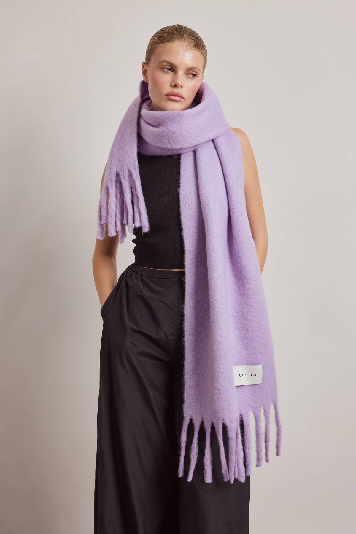 Arctic Fox The Stockholm Scarf - 100% Recycled - Light Lavender - FW26