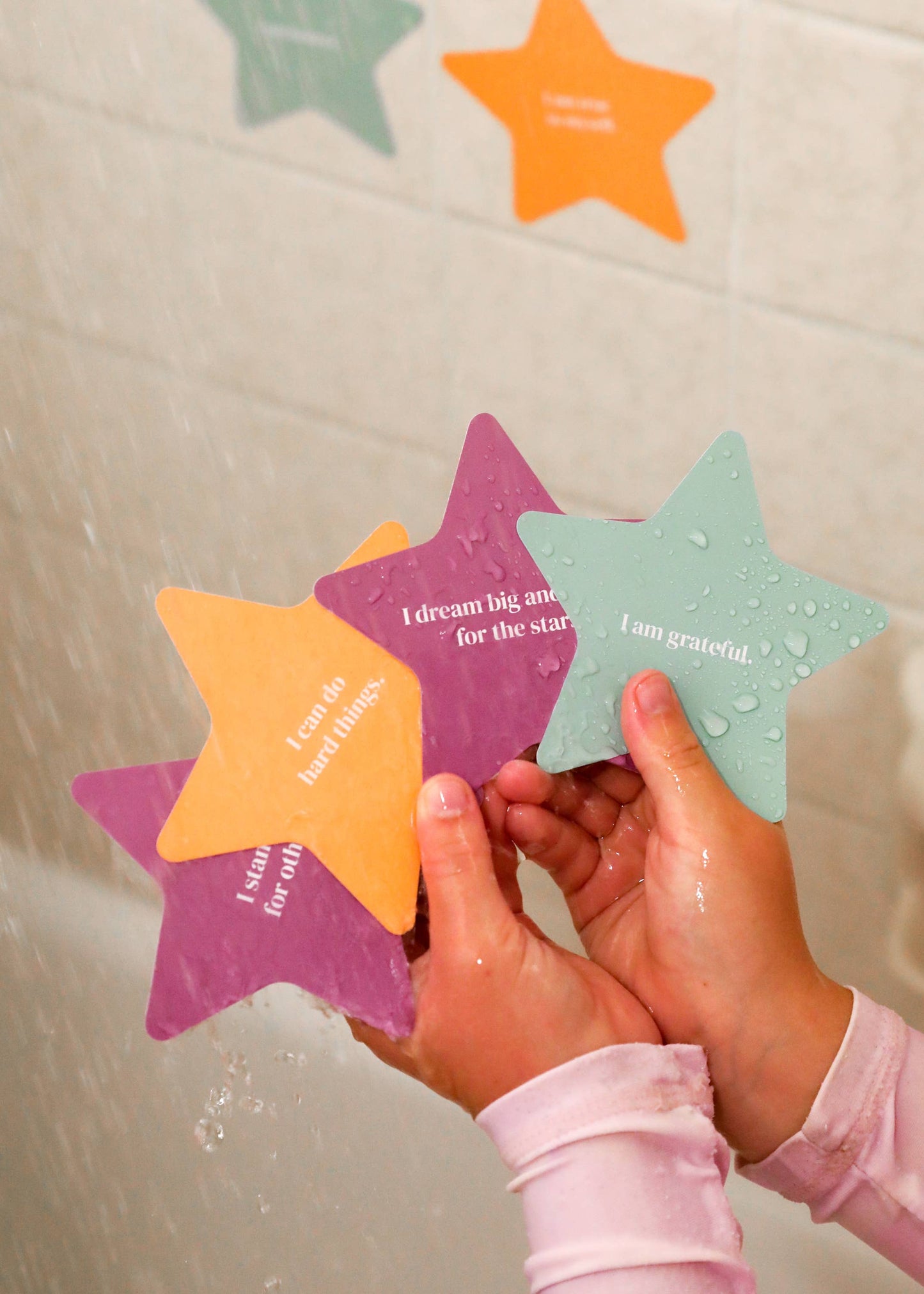 Shower Affirmation™ Cards - Kids