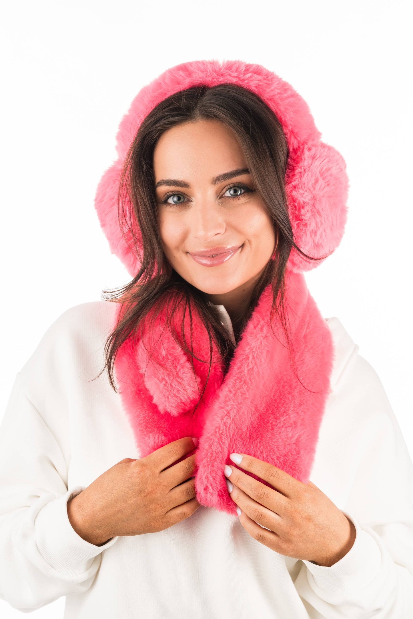 Violet and Brooks Aspen Fur Scarf