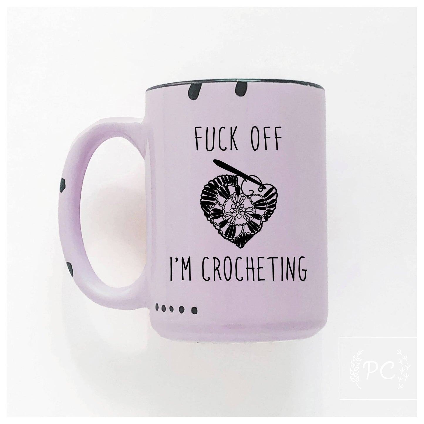 fuck off I'm crocheting