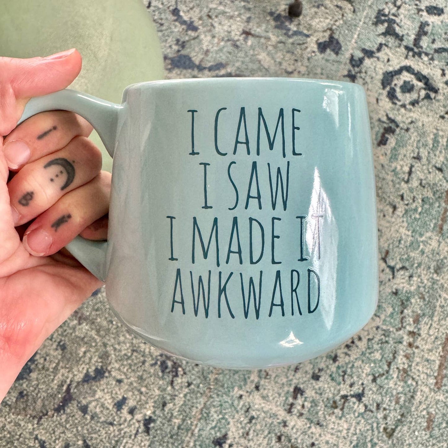 Moonlight I Came I Saw I Made It Awkward Mug -