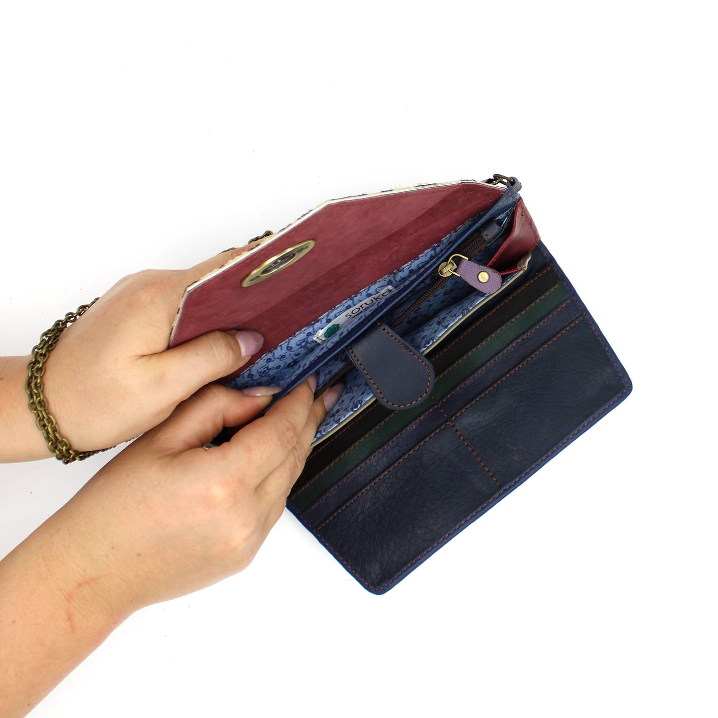Soruka Secret Print · Clutch