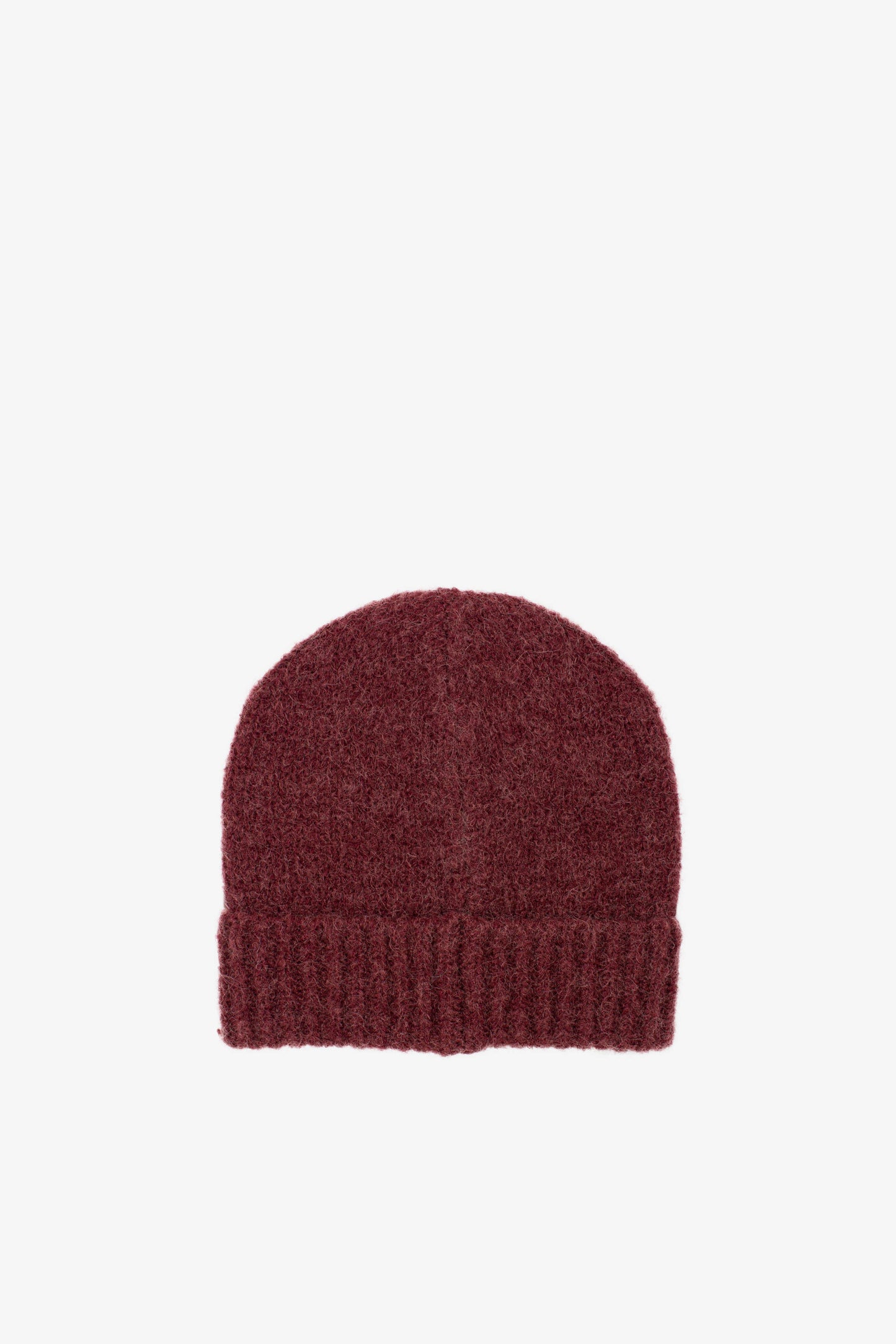 The Mohair Beanie - Bloodstone Red